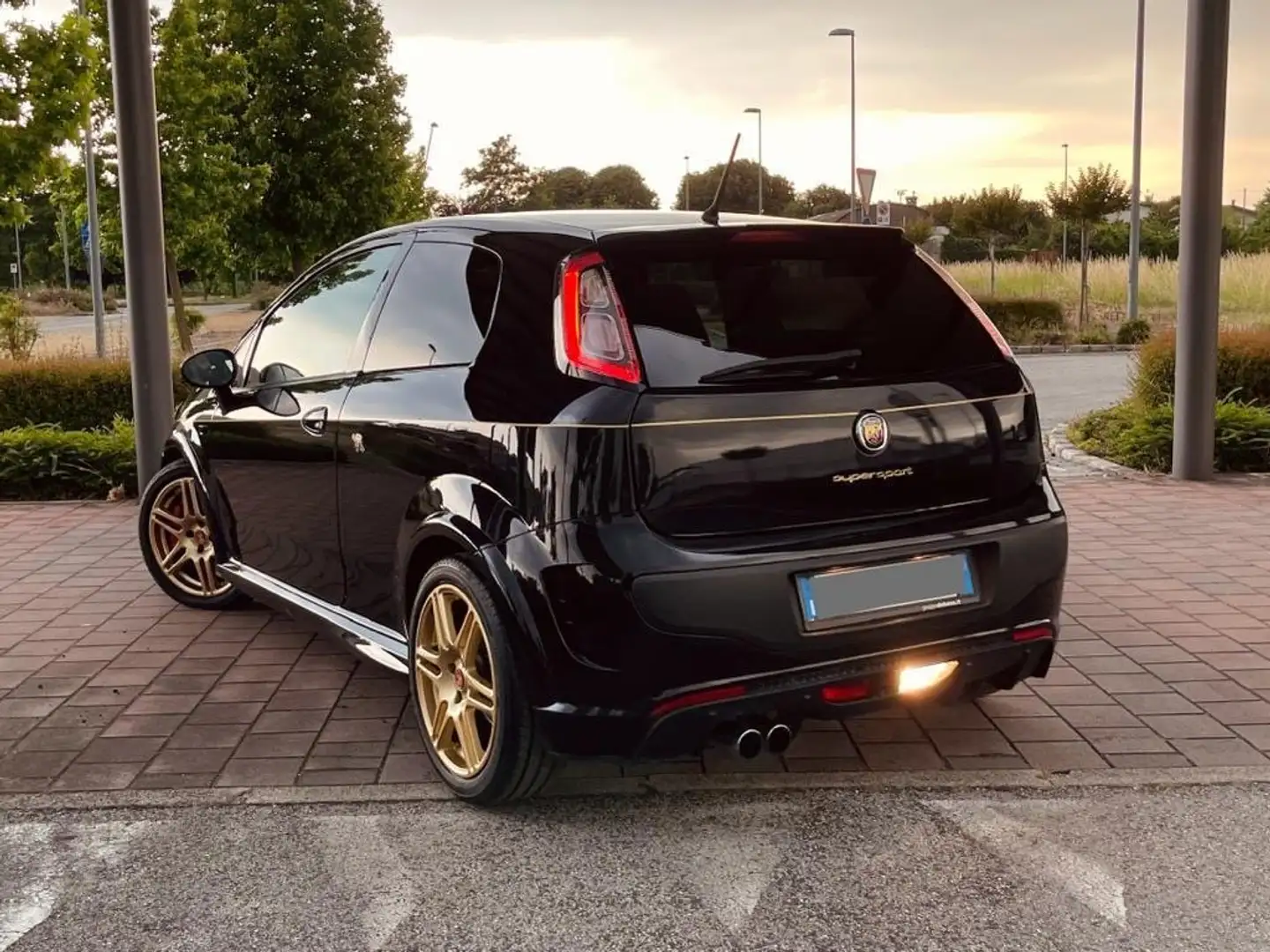 Abarth Punto EVO Punto Evo 1.4 16v m.air Supersport 180cv Чорний - 1