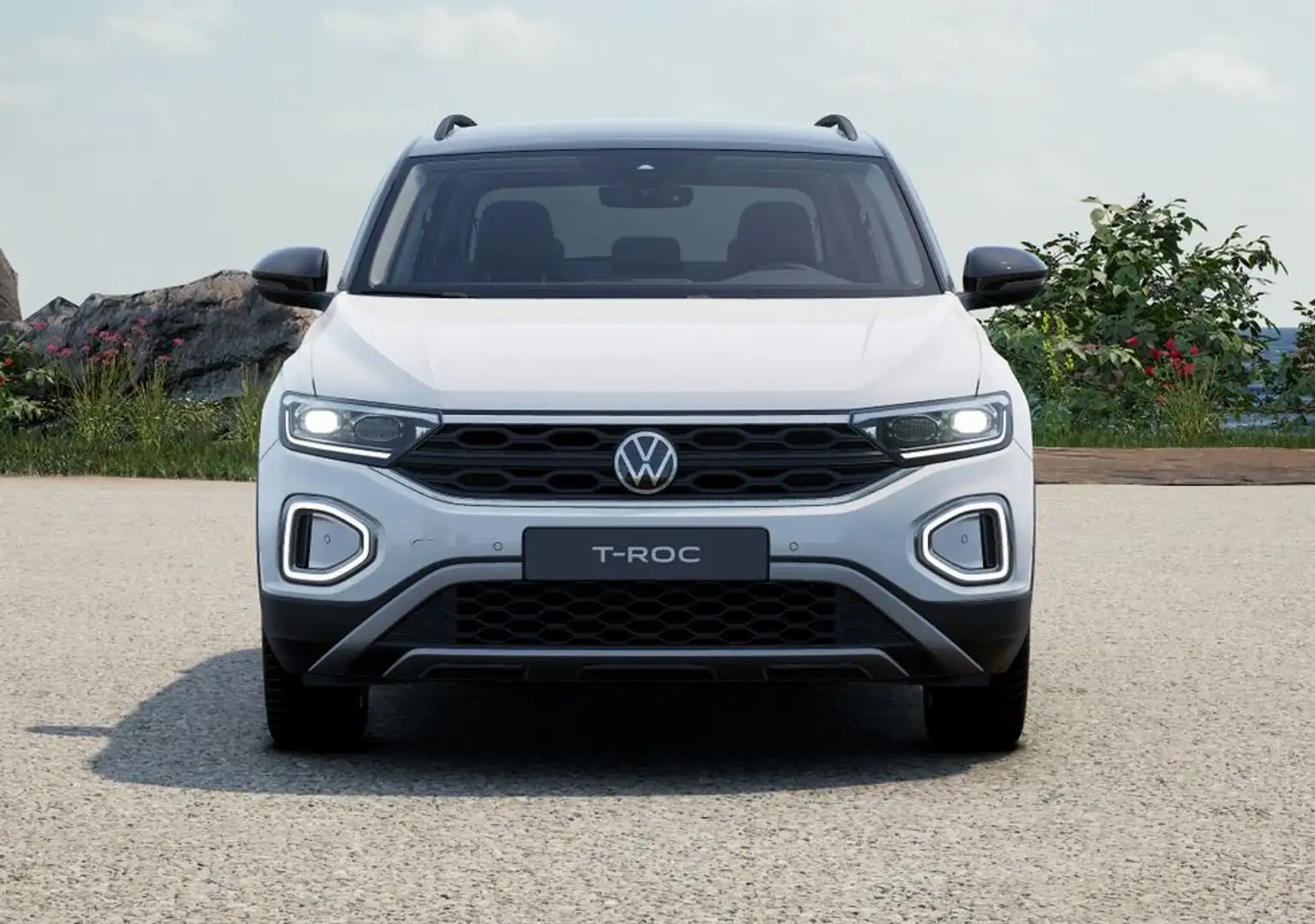 Volkswagen T-Roc 1.0 TSI Goal LED+ IQ.DRIVE APP LM17 Weiß - 2