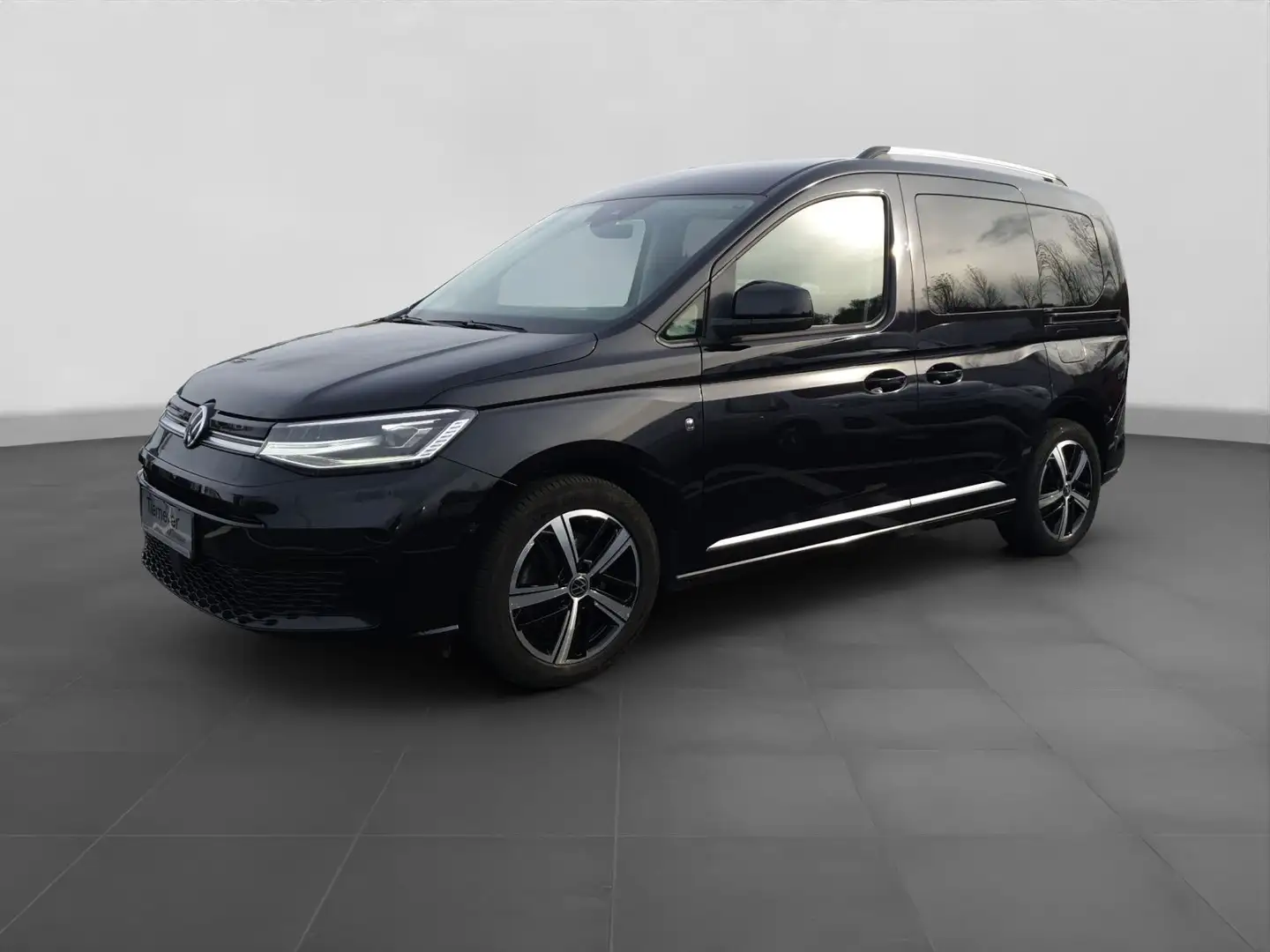 Volkswagen Caddy 2.0 TDI STYLE AHK NAVI KAMERA LM17 Schwarz - 2