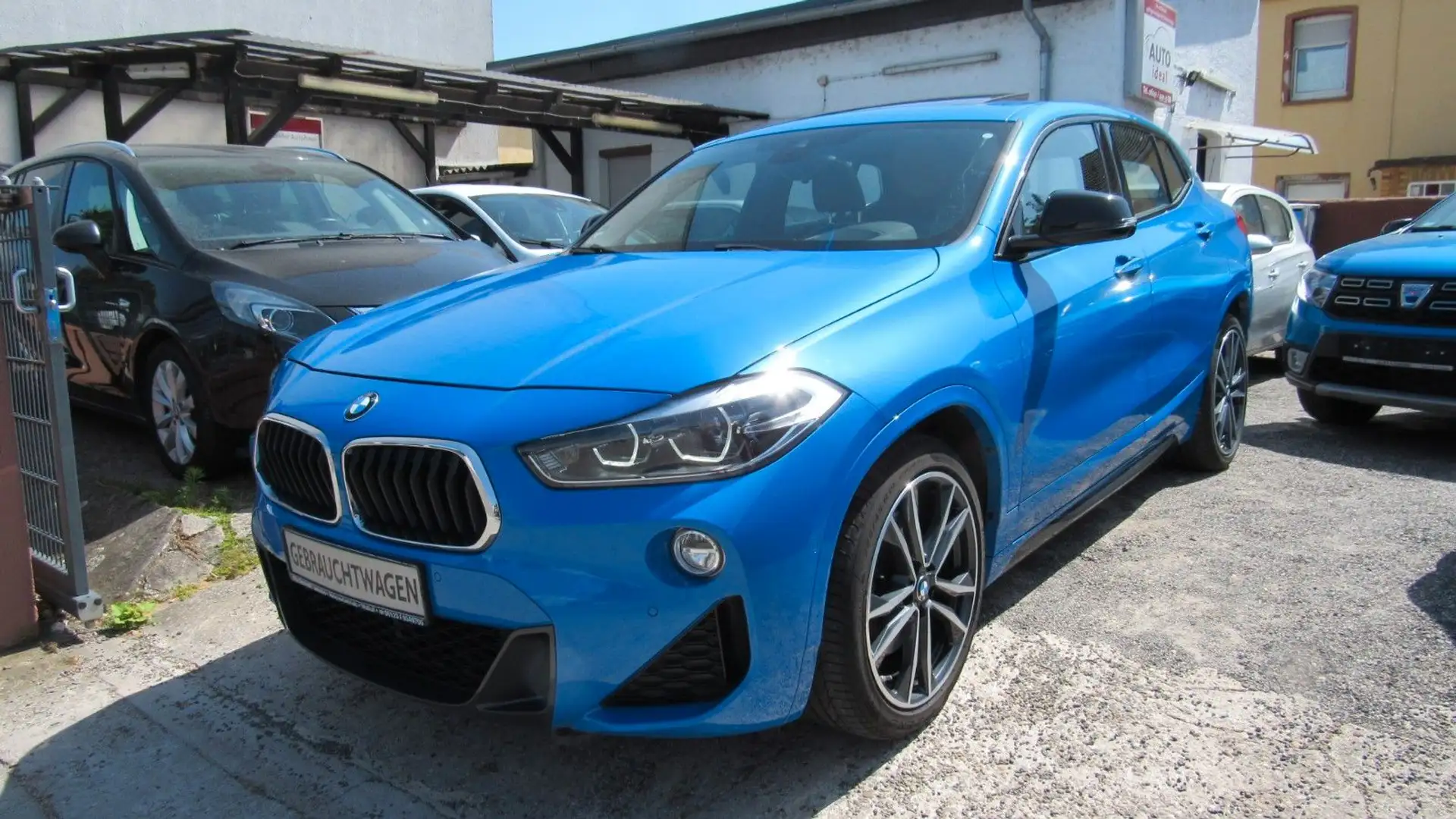 BMW X2 Baureihe X2 xDrive 20 d M Sport plava - 1