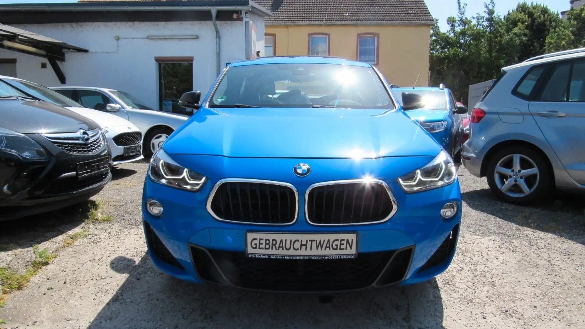 BMW X2 Baureihe X2 xDrive 20 d M Sport plava - 2