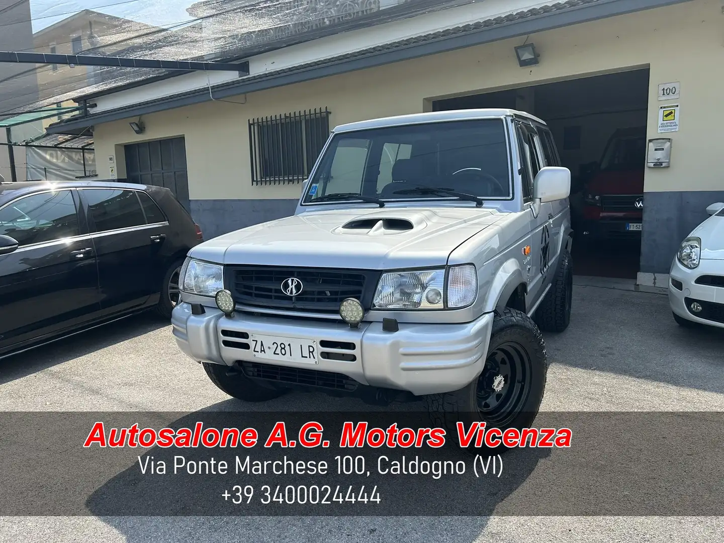 Hyundai Galloper 3p. 2.5 TD 100CV - ISCRITTO ASI Srebrny - 1