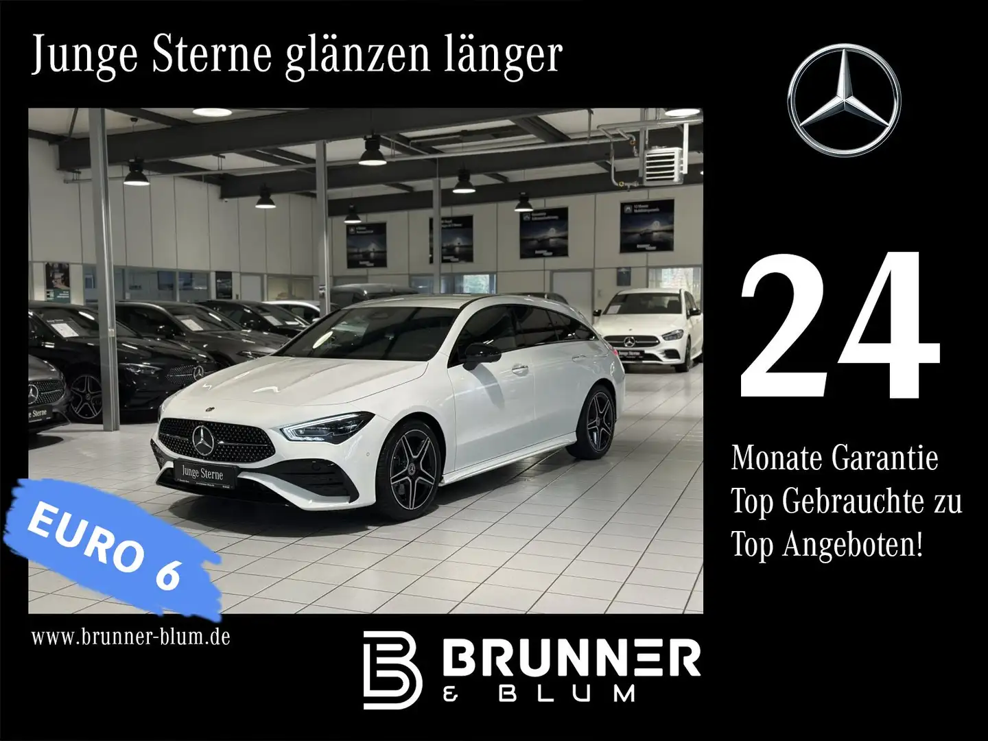 Mercedes-Benz CLA 200 CLA 200 SB Edition AMG,Distronic,360°,Ambi,Multi Weiß - 1