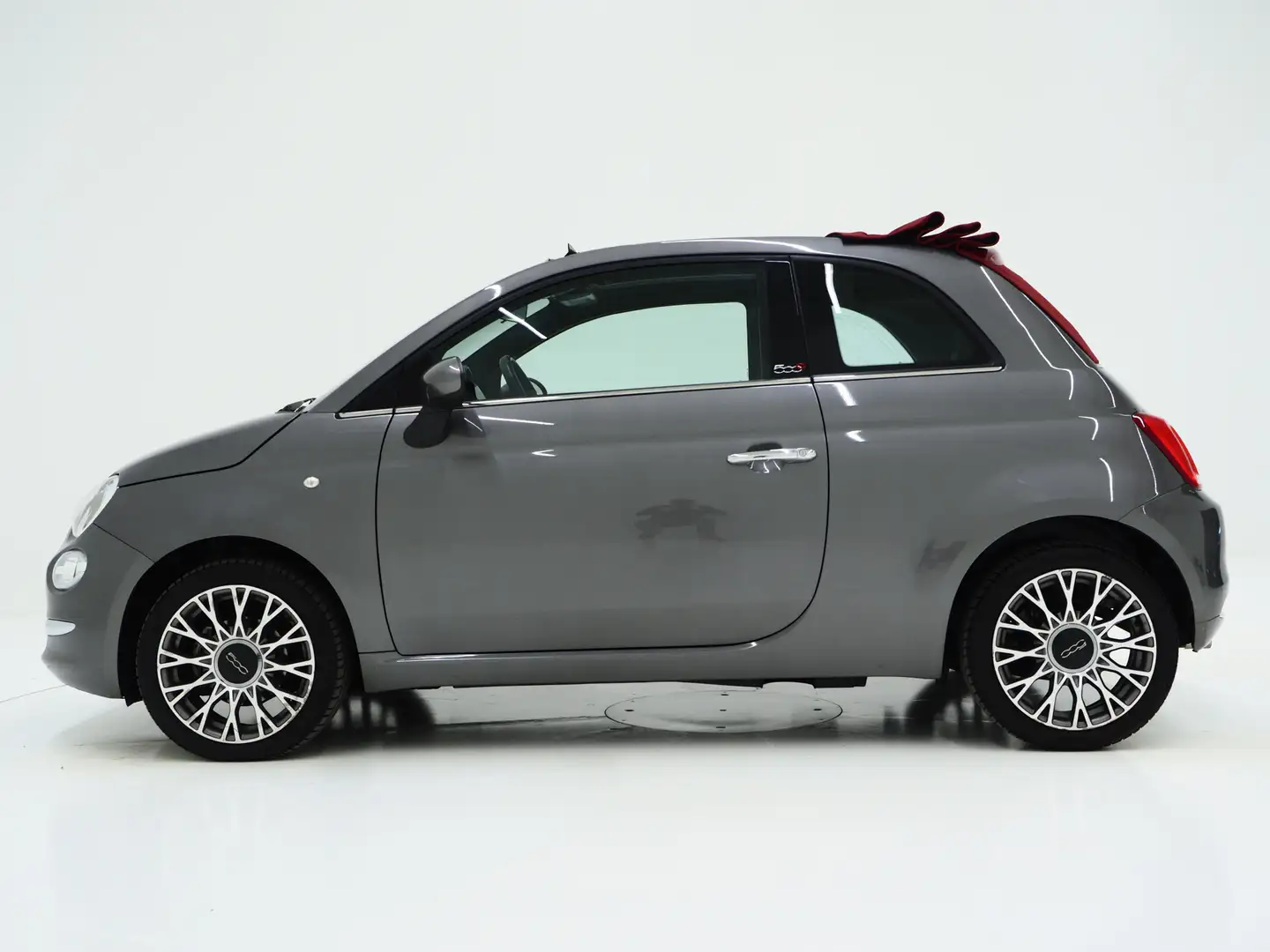 Fiat 500C 1.0 Hybrid Star Design | Luxe | LED | Cruise | DAB Gris - 2