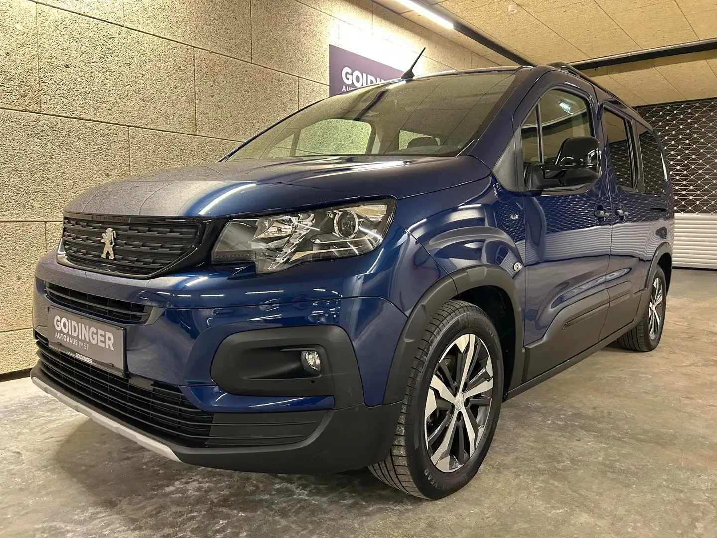 Peugeot e-Rifter GT Lang Batterie 50 kWh Blau - 1
