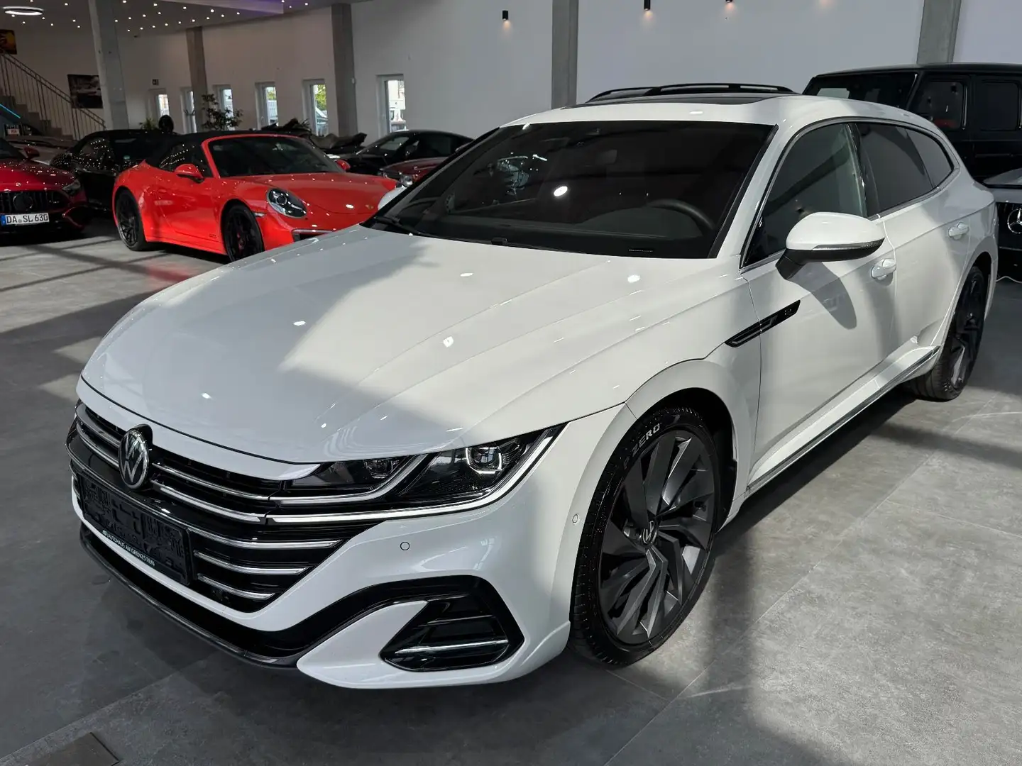 Volkswagen Arteon 2.0 TDI*R-Line*Pano*Matrix*AHK*H&K*20Zoll Blanc - 1