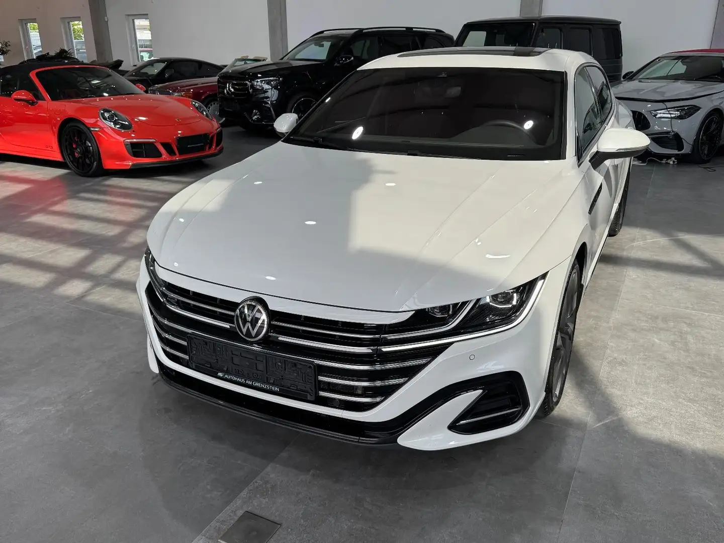 Volkswagen Arteon 2.0 TDI*R-Line*Pano*Matrix*AHK*H&K*20Zoll Blanc - 2