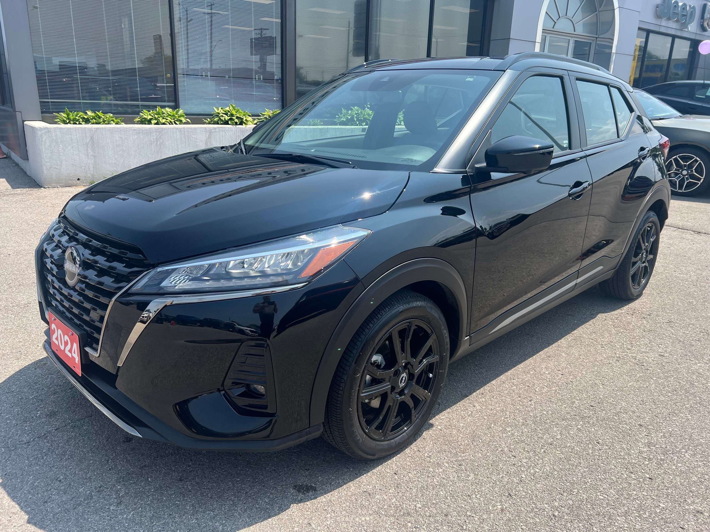 Black 2024 Nissan Kicks SUV / Crossover Front-Wheel Drive Automatic