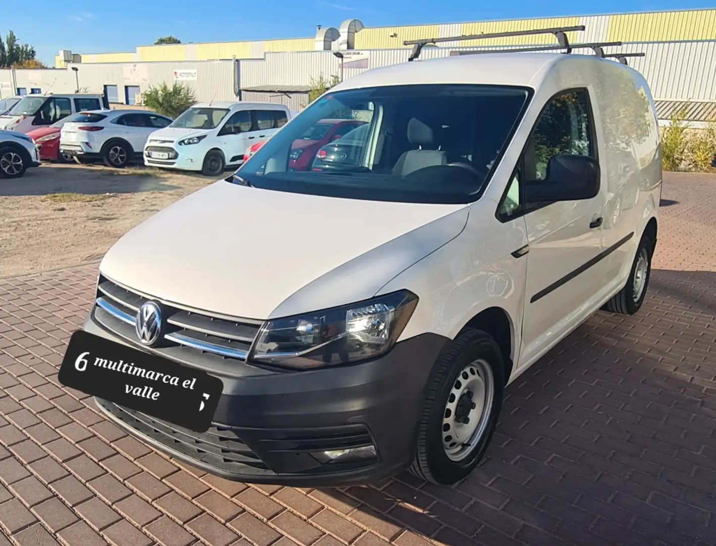 Volkswagen Caddy Furgón 2.0TDI 55kW Blanco - 1