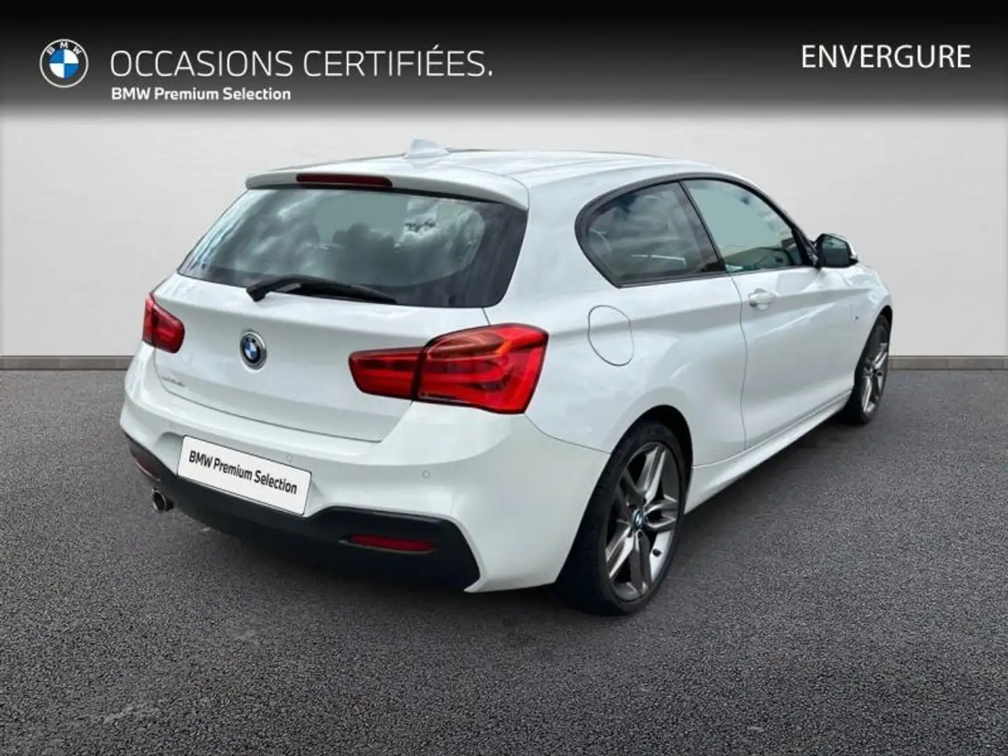 BMW 114 114d 95ch M Sport 3p Blanc - 2