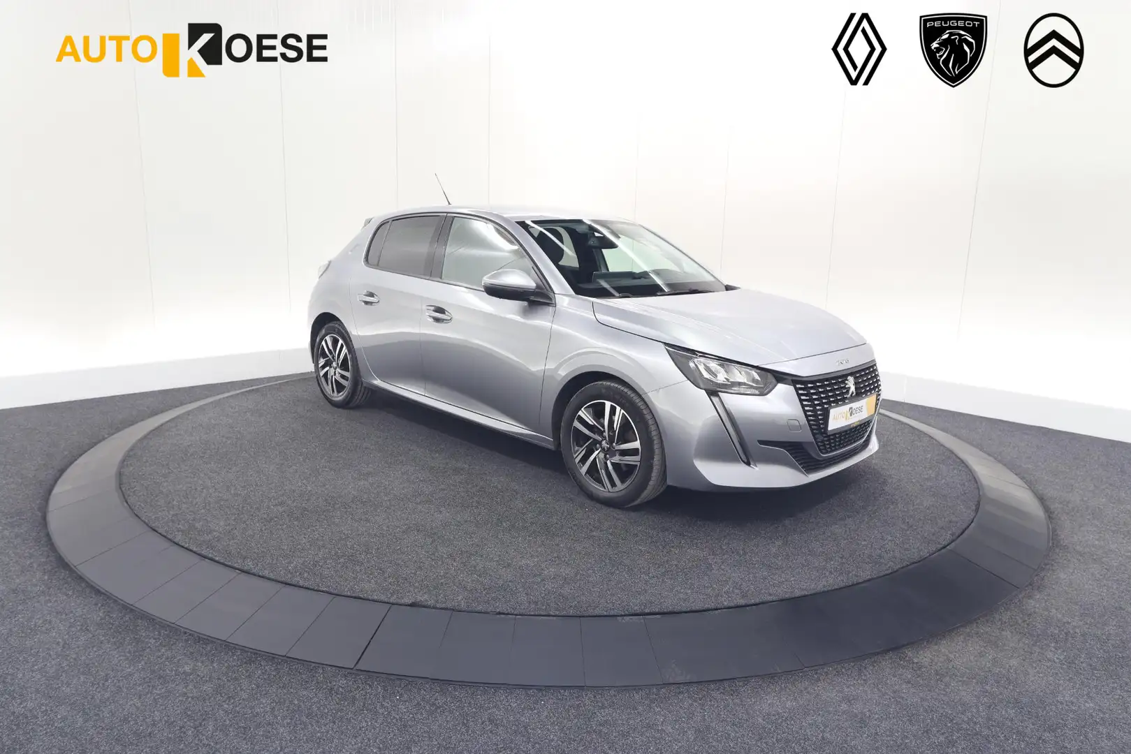 Peugeot 208 PureTech 100 Allure | Camera | Navigatie | Apple C Grijs - 1