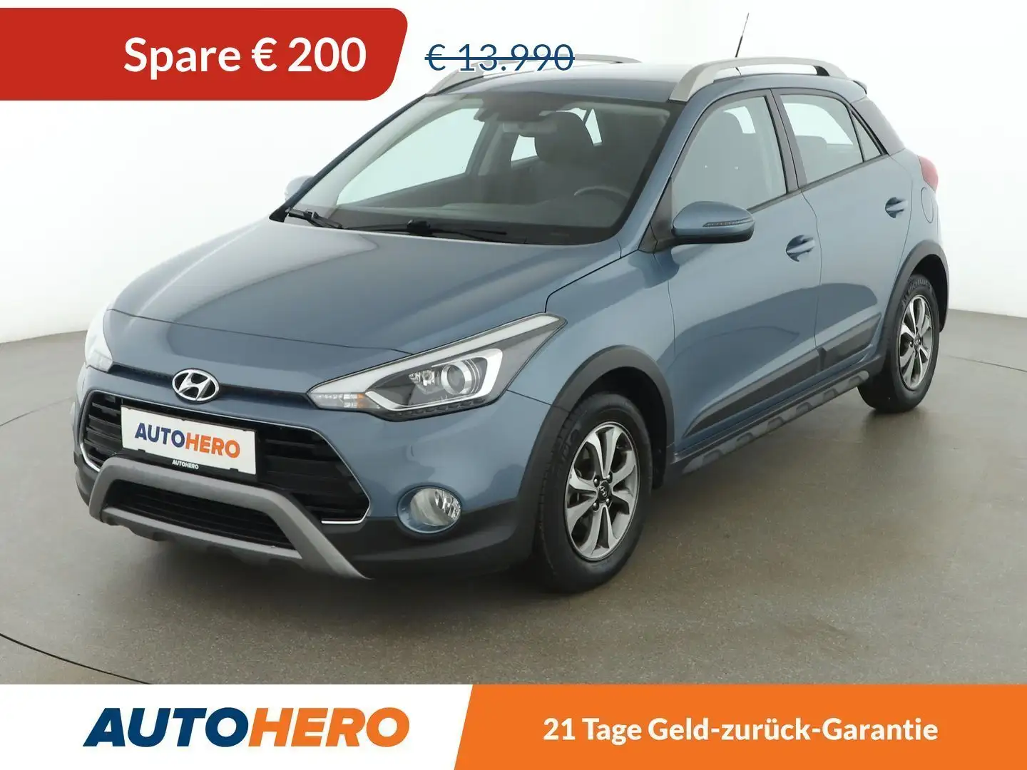 Hyundai i20 1.0 TDGI LEVEL 3 *SPUR*CAM*TEMPO*SHZ*KLIMAAUT* Blau - 1