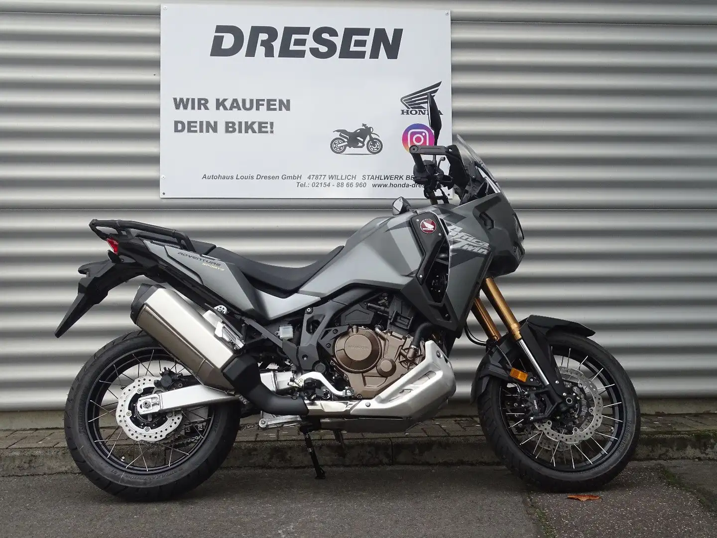 Honda CRF 1100 L DCT Adventure EERA * 6 Jahre Garantie Gri - 1