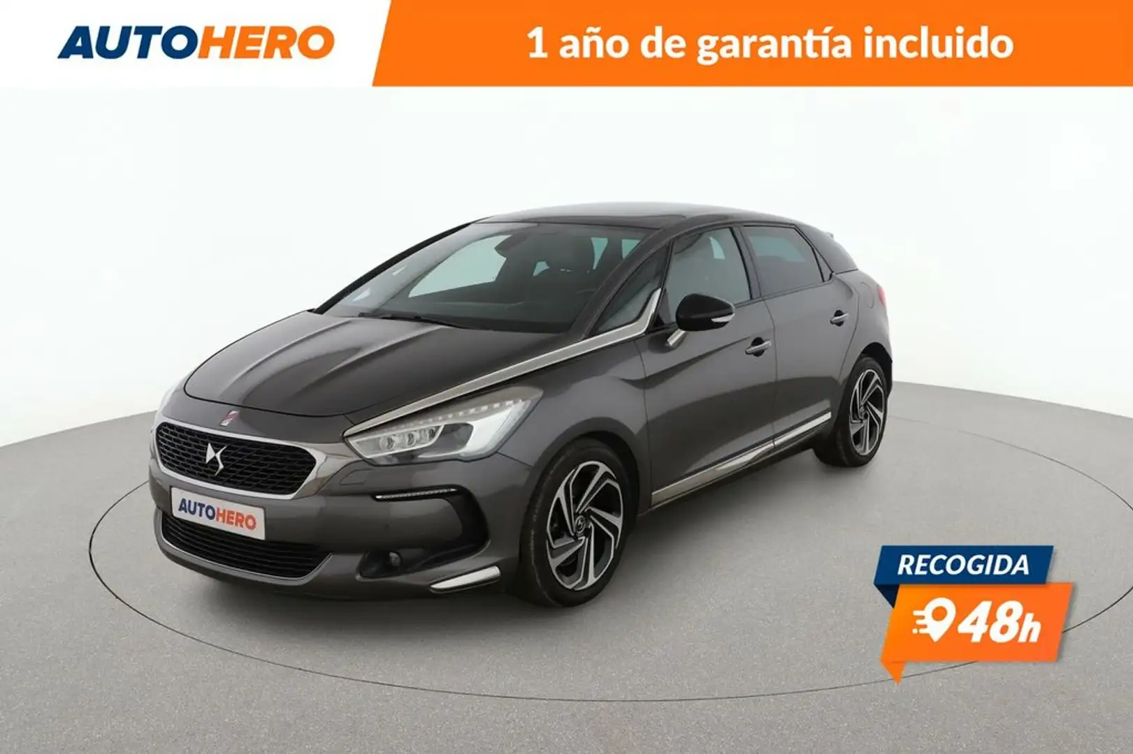 DS Automobiles DS 5 2.0 Blue-HDi 133kW 180CV EAT6 Perf. Line Gris - 1