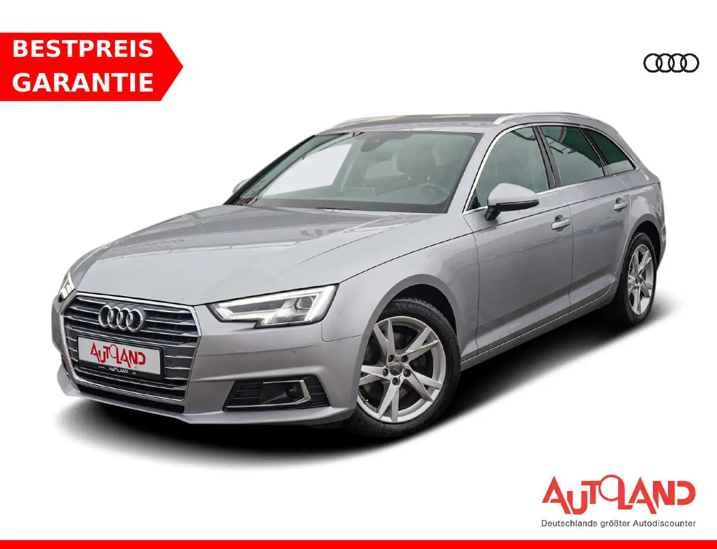 Audi A4 Avant 2.0 TDI  S-Tronic sport LED Navi ACC Argent - 1