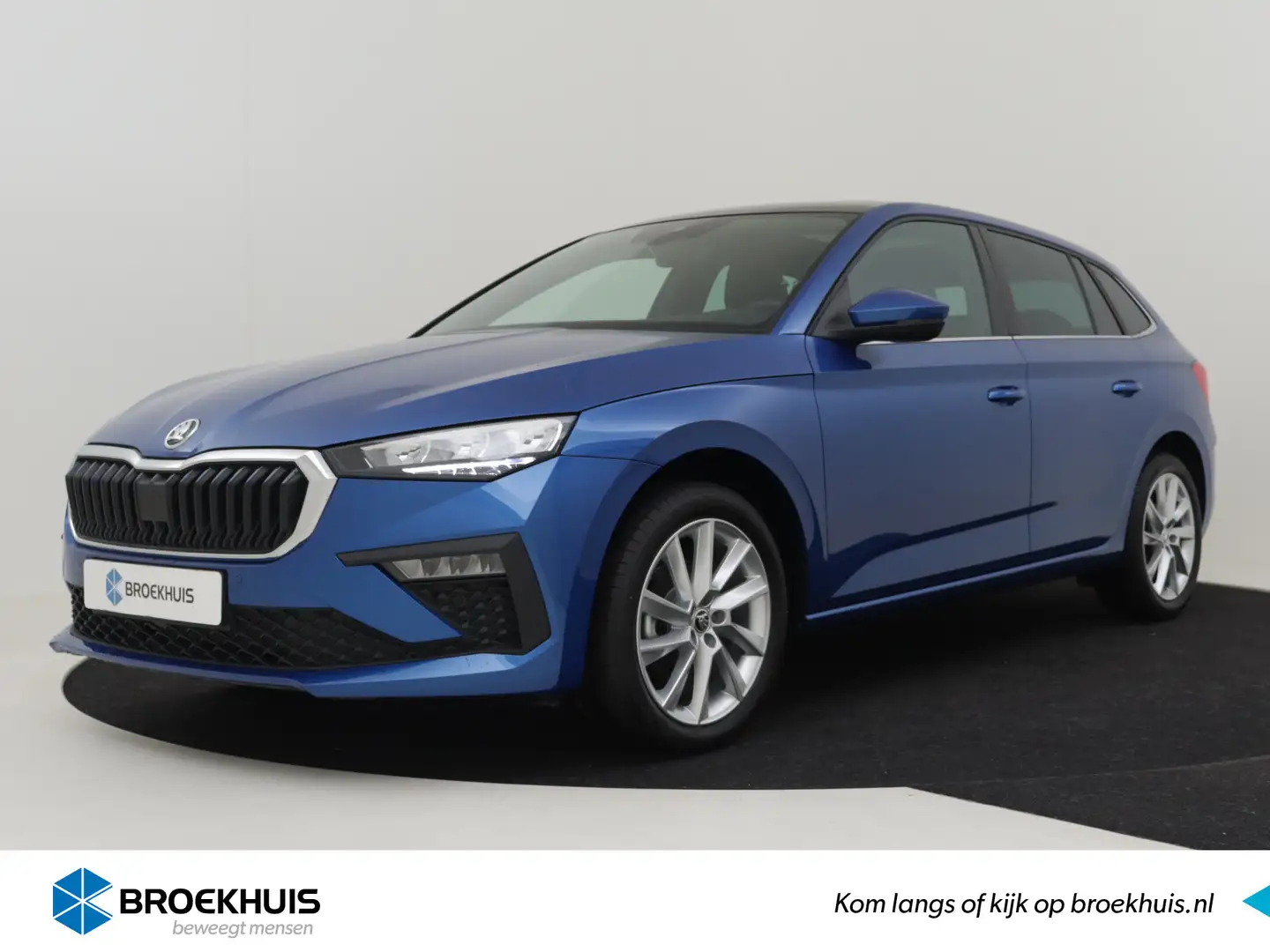 Skoda Scala 1.0 TSI 115 pk DSG 7 Business Edition | Panorama d Blauw - 1
