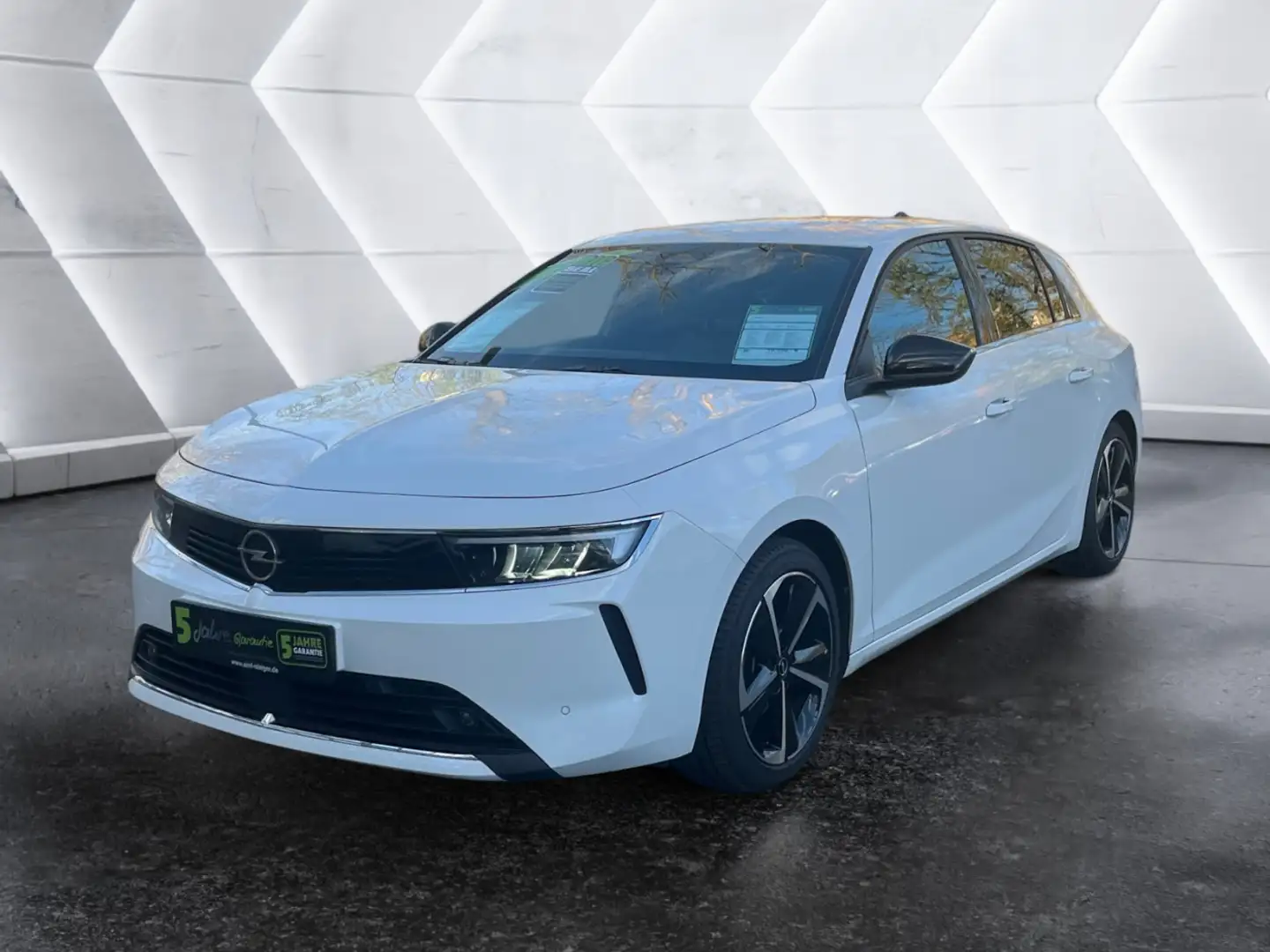 Opel Astra L 1.2 Turbo Elegance Matrix 2xKlima AUT LM Blanc - 2