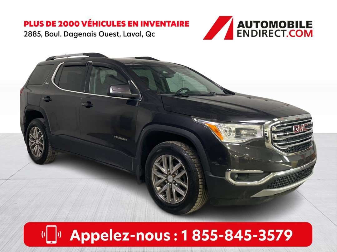 2019 GMC Acadia SLE-2	AWD Mags Sièges chauffants Caméra de recul A