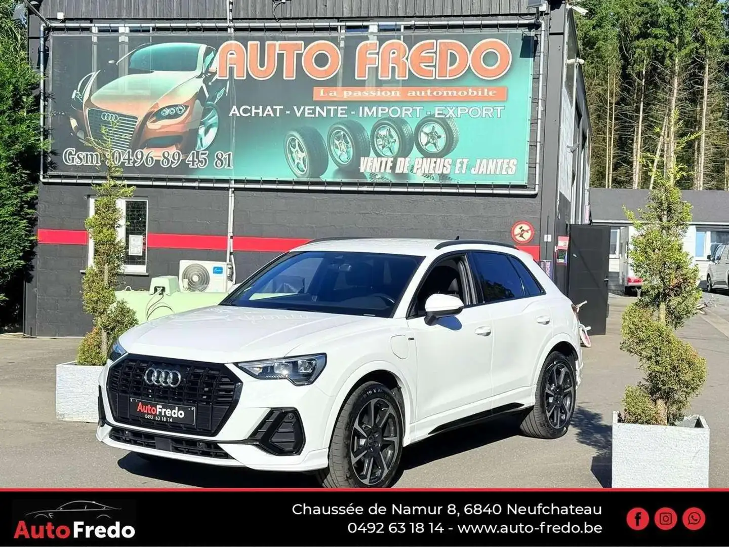 Audi Q3 Q3 PHEV 45 TFSIe S line S tronic (180 kW) Blanc - 1