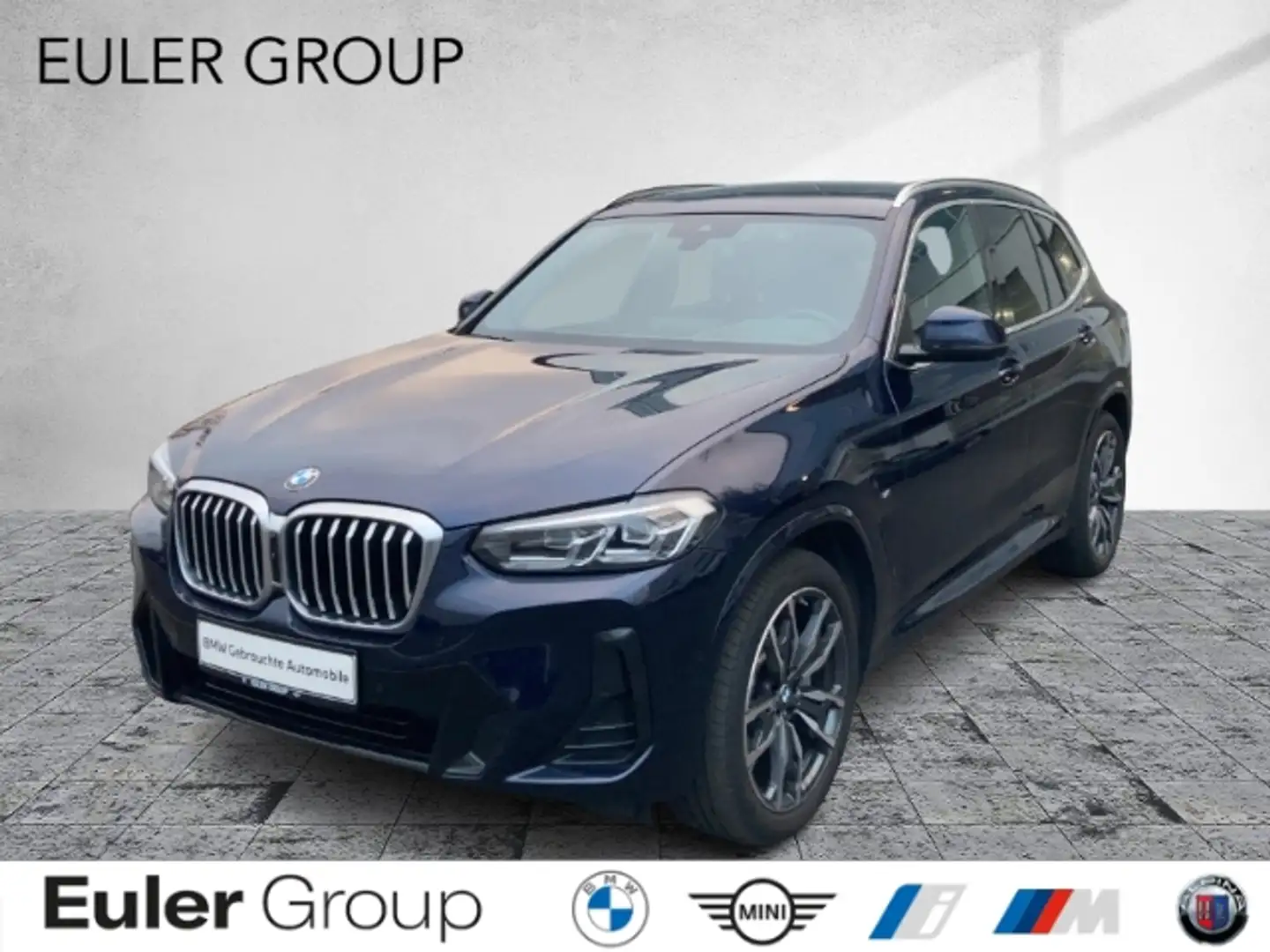 BMW X3 xDr30d M-Sport FACELIFT HeadUp Panodach Leder Memo Blau - 1