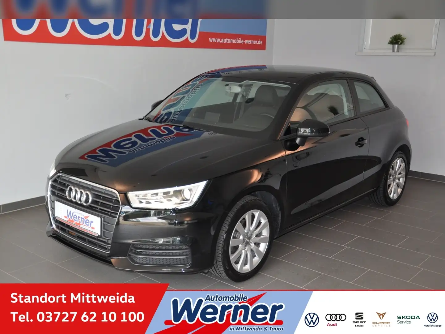 Audi A1 1.0TFSI XenonPlus Sitzh GRA Schwarz - 1