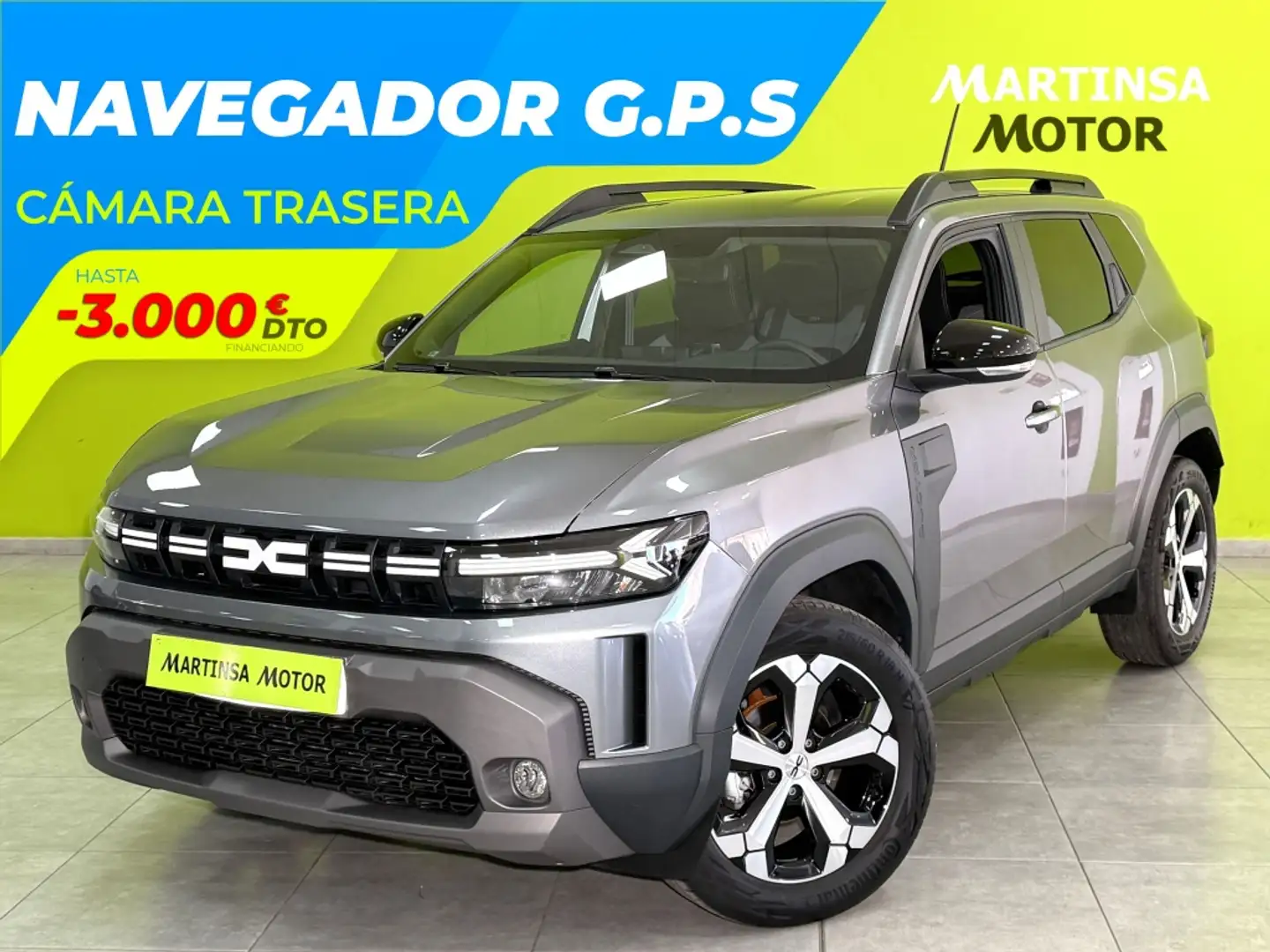 Dacia Duster 1.2 mild hybrid Journey 4x2 103kW 48v Gris - 1