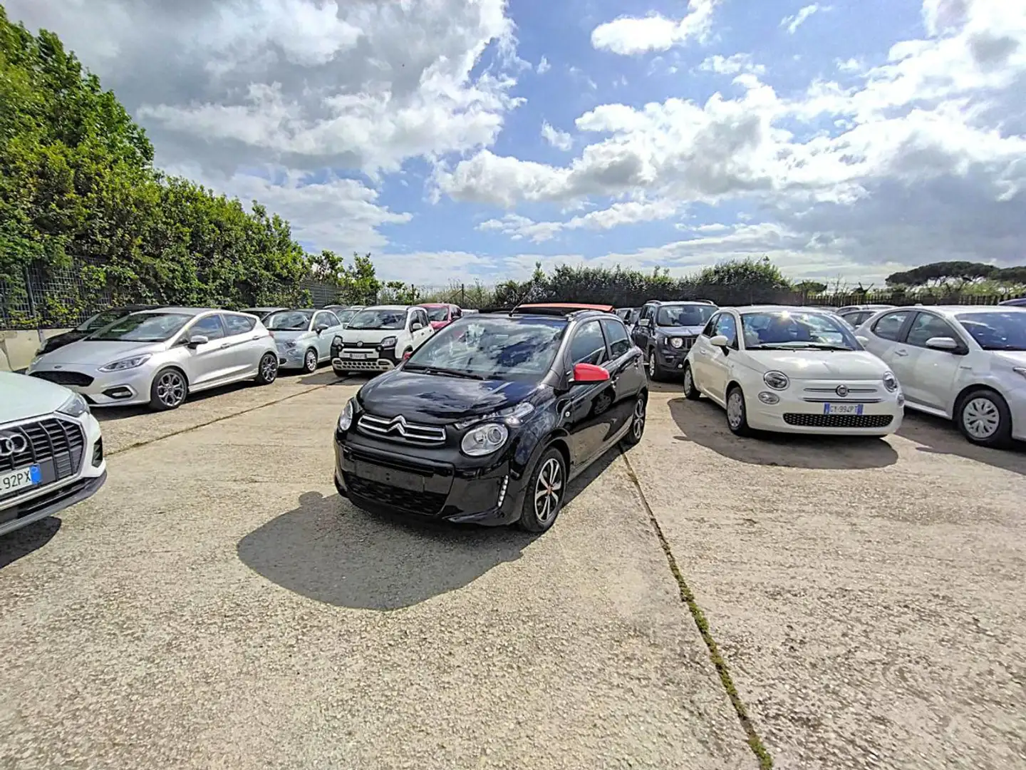 Citroen C1 1.0cc CABRIO 69cv CRUISE CONTROL OK NEOPATENTATI Negro - 1