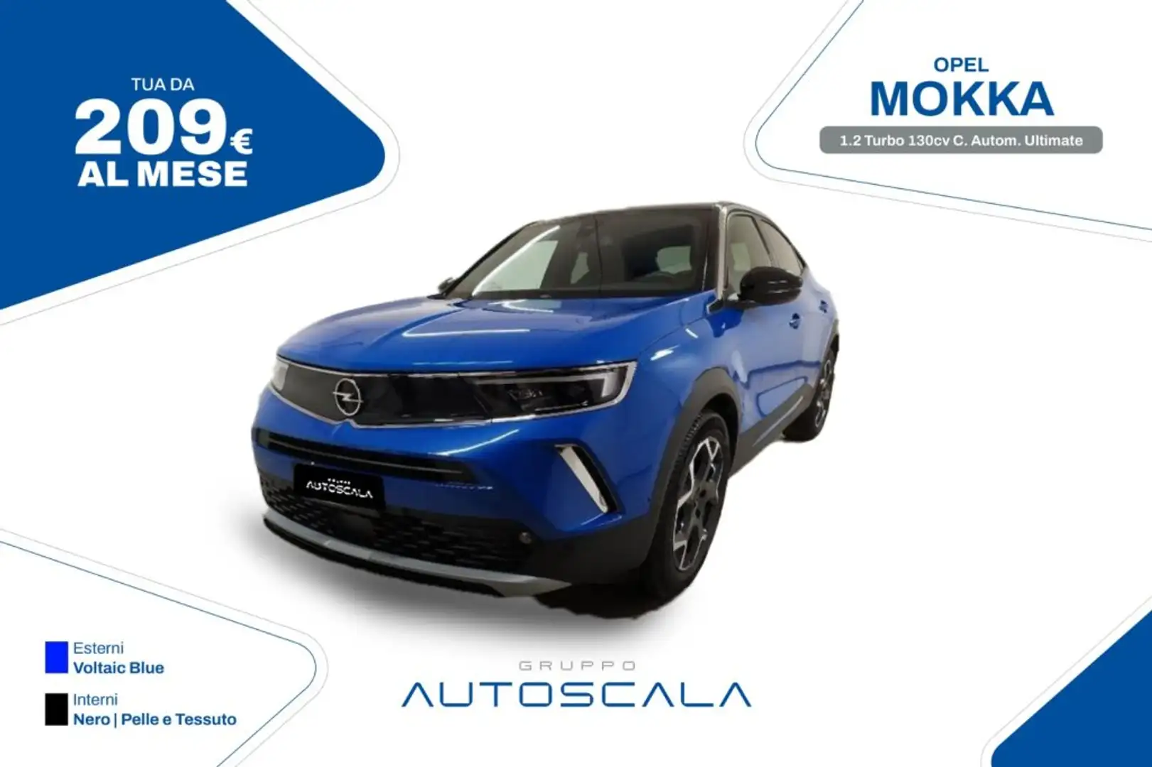 Opel Mokka 1.2 Turbo 130cv C. Autom. Ultimate Blu/Azzurro - 1