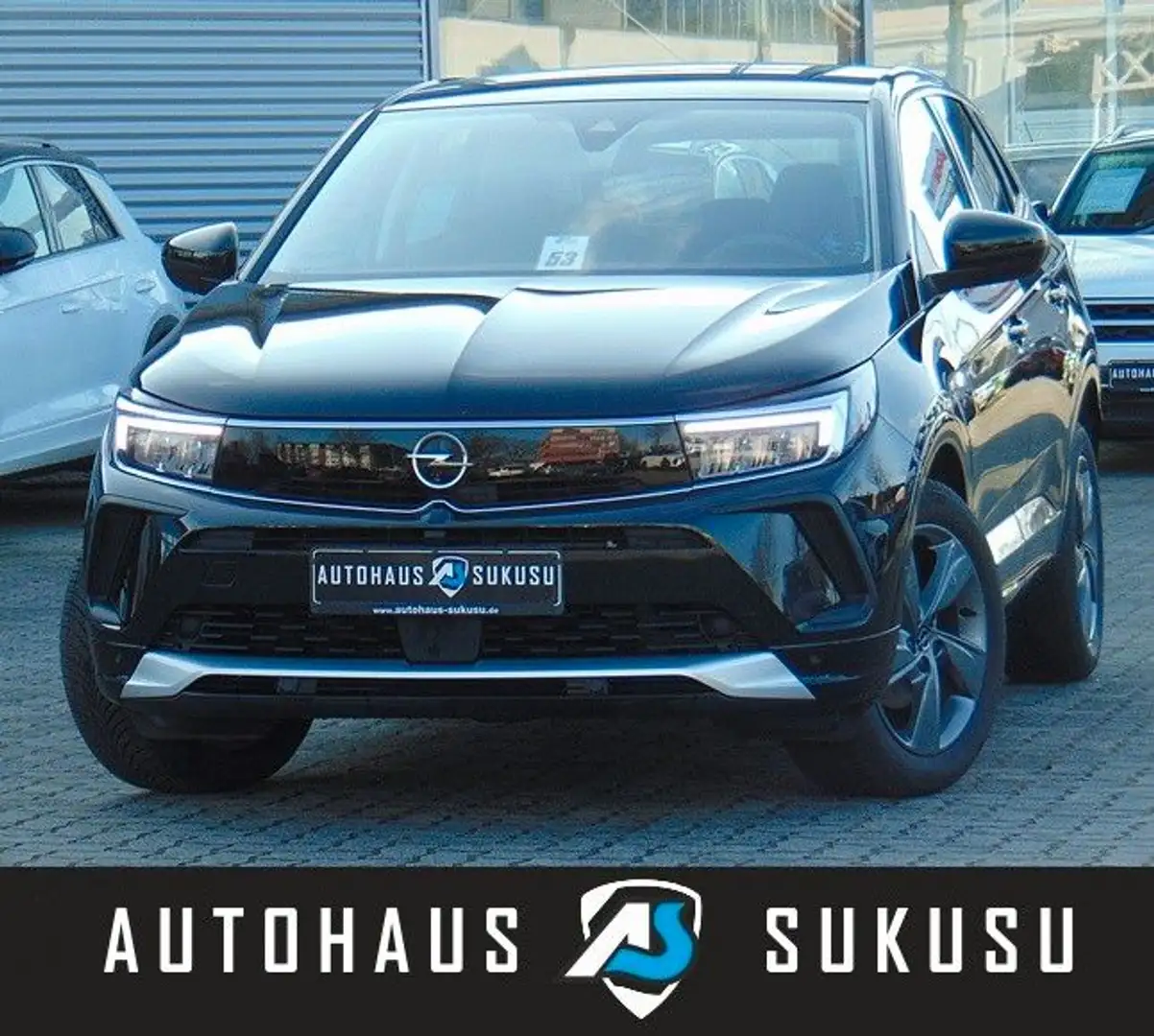 Opel Grandland X Grandland 1.2 Turbo Enjoy Noir - 1