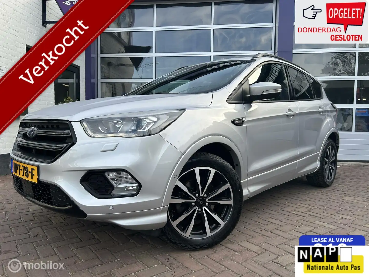 Ford Kuga 1.5 EcoBoost ST Line * AIRCO * NAVIGATIE * PDC V A Gris - 1