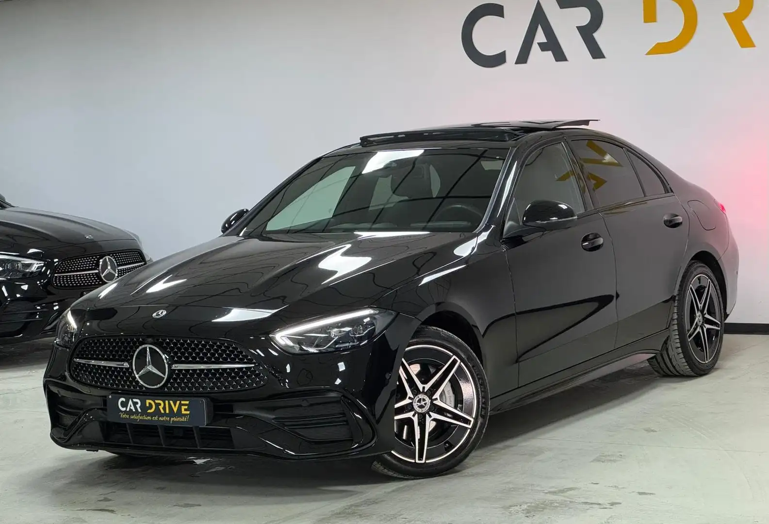 Mercedes-Benz C 300 e Hybrid AMG Line PANO/CAMERA/CUIR AMG/FULL OPTION Noir - 1