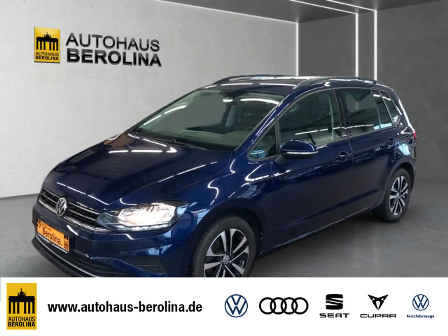 Volkswagen Golf Sportsvan 1.0 TSI United *App-Connect*SHZ* Blu/Azzurro - 1