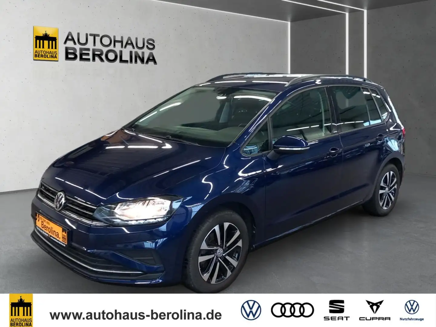 Volkswagen Golf Sportsvan 1.0 TSI United *App-Connect*SHZ* Blu/Azzurro - 2