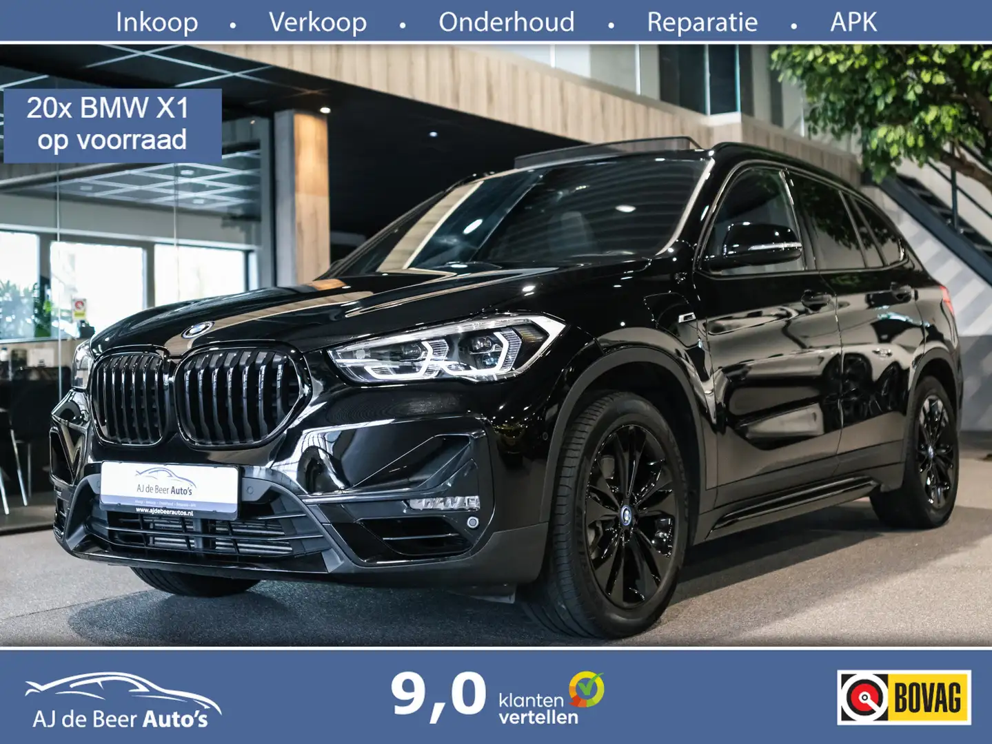 BMW X1 xDrive25e High Executive Sportline | Black edition Noir - 1