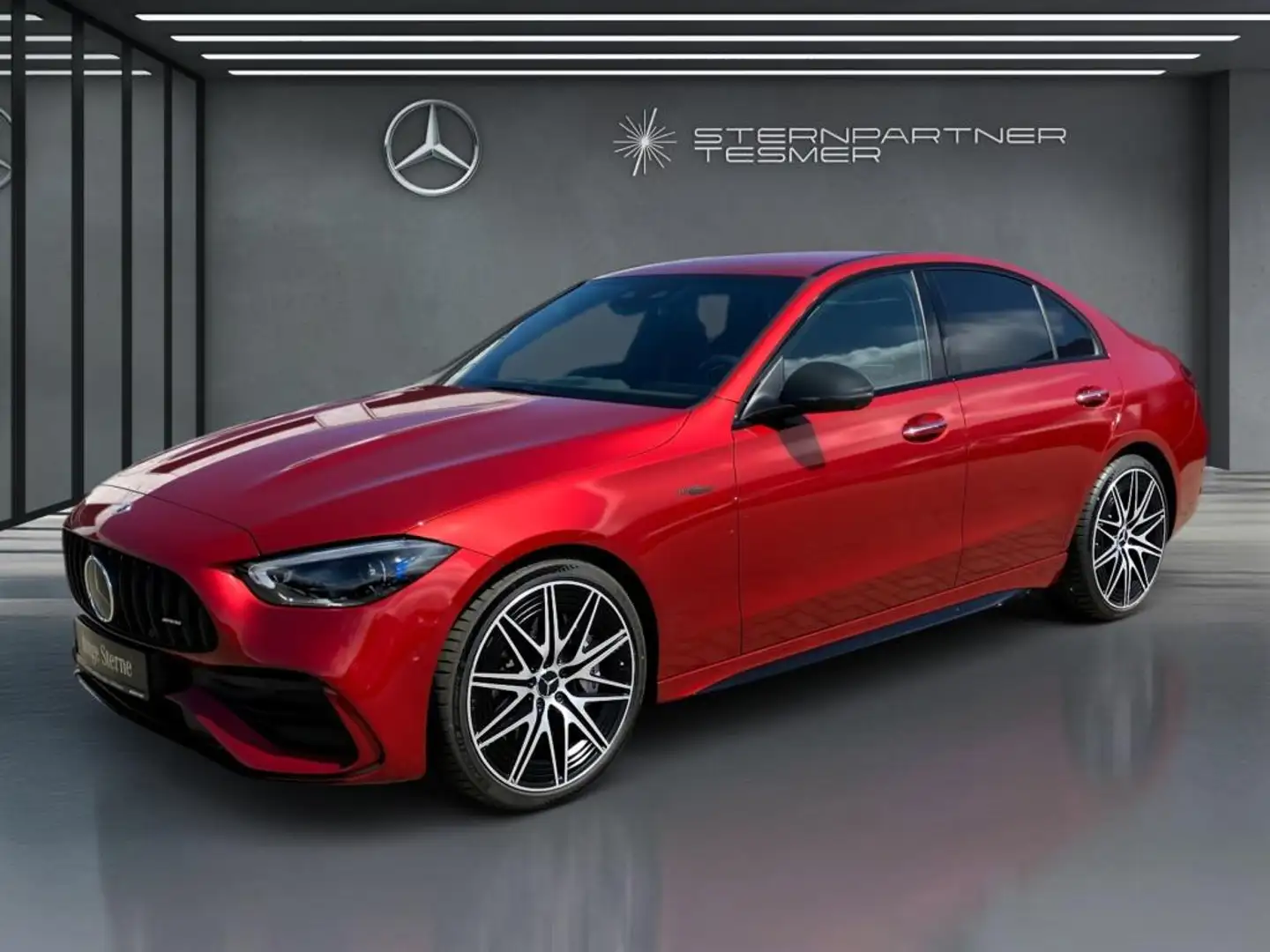 Mercedes-Benz C 43 AMG AMG C 43 4M Perf.Sitz-Distr.-Driv.Pa.-360°-Night Rouge - 2