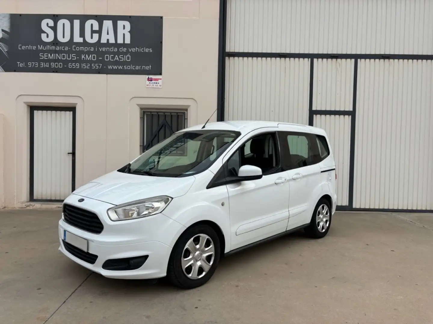 Ford Tourneo Courier 1.5TDCi Ambiente 75 Blanc - 1