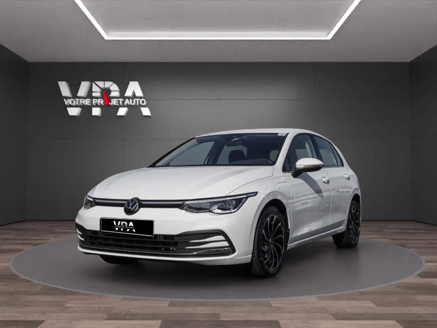 Volkswagen Golf gte 1.4 eTSI eHybrid 204 ch DSG Style Blanc - 1