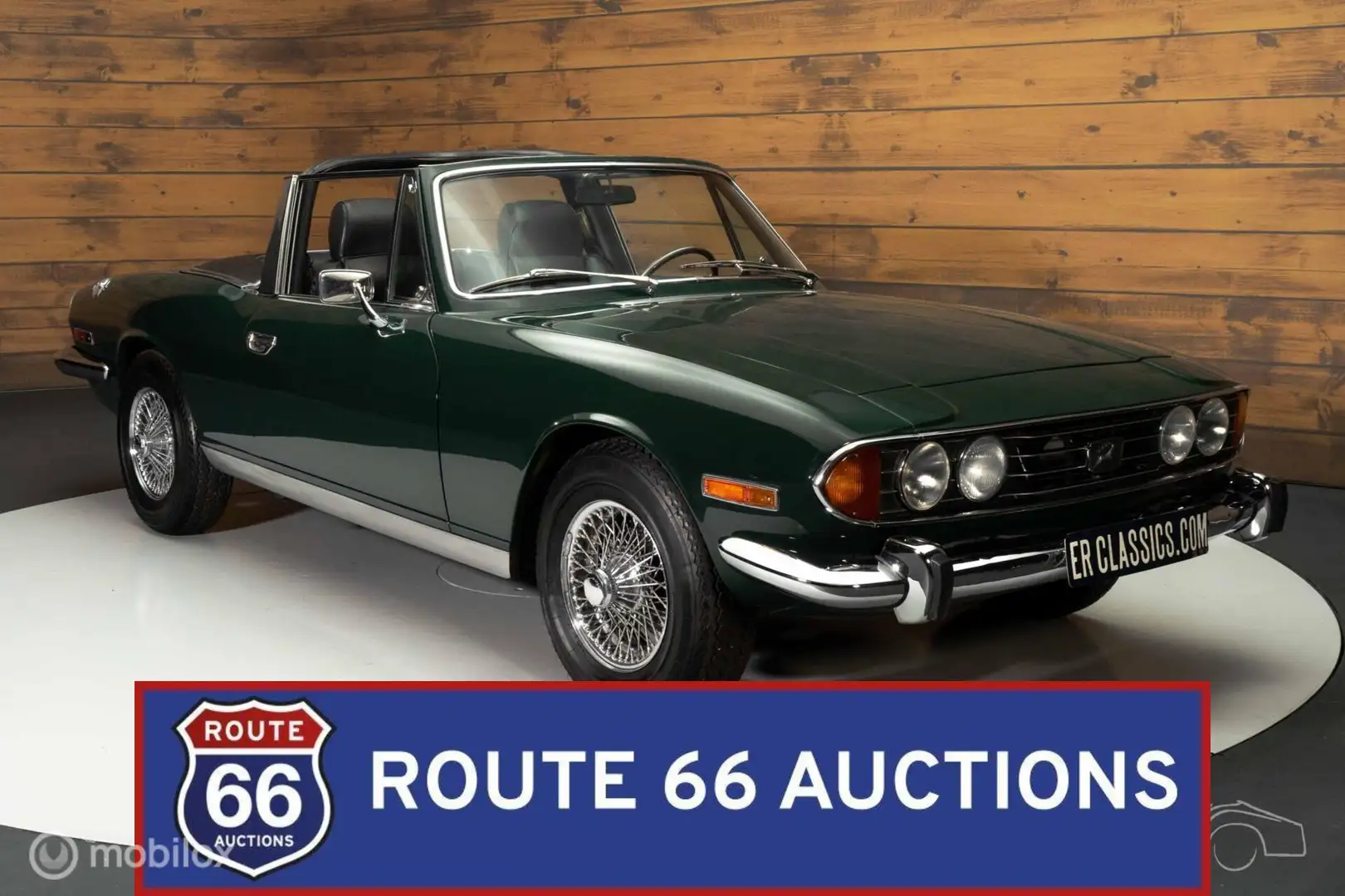 Triumph Stag | 1971 | Route 66 Auctions Negro - 1