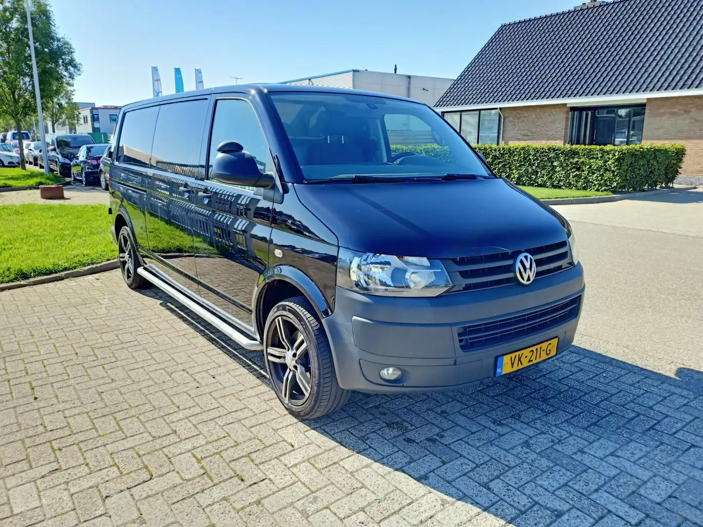 Volkswagen Transporter 2.0 TDI L2H1 Comfortline NAV.+ Airco Bj:2014 NAP! Noir - 2