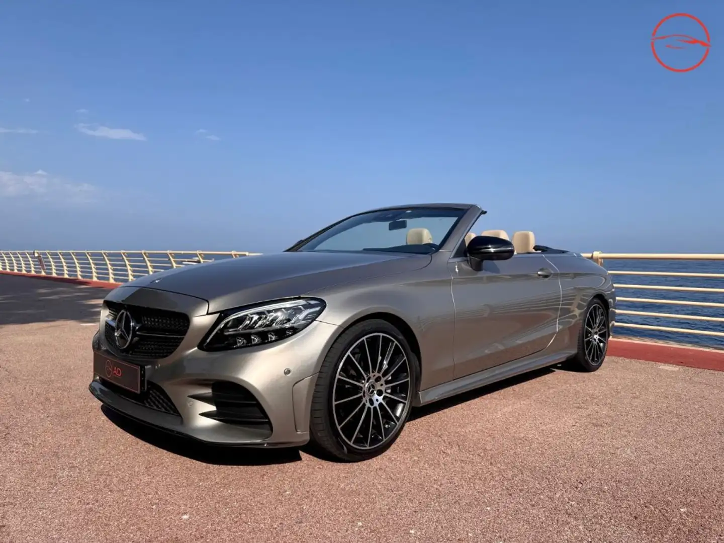 Mercedes-Benz C 200 C IV (2) CABRIOLET 200 AMG LINE 9G-TRONIC Grijs - 1