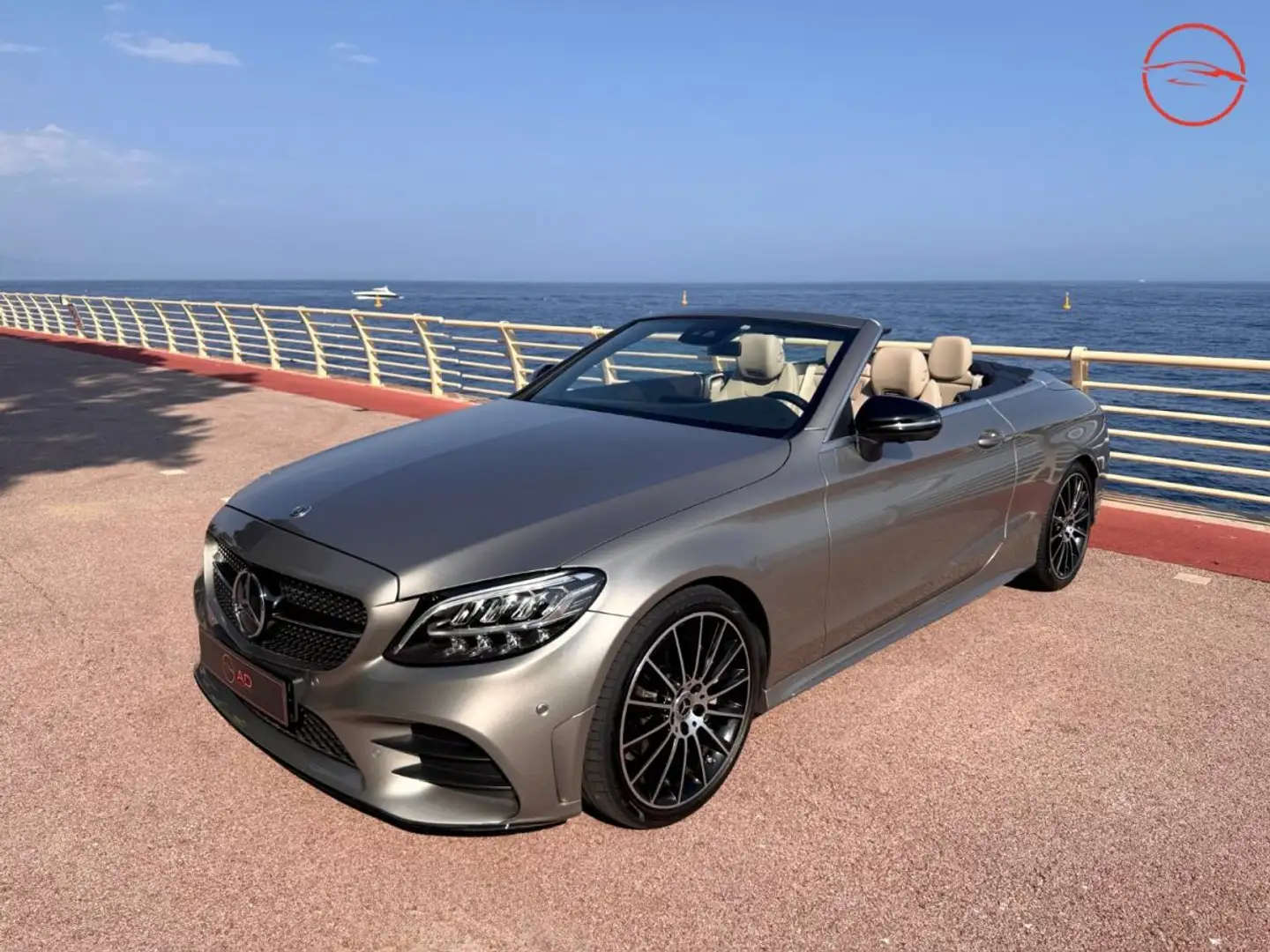Mercedes-Benz C 200 C IV (2) CABRIOLET 200 AMG LINE 9G-TRONIC Grijs - 2