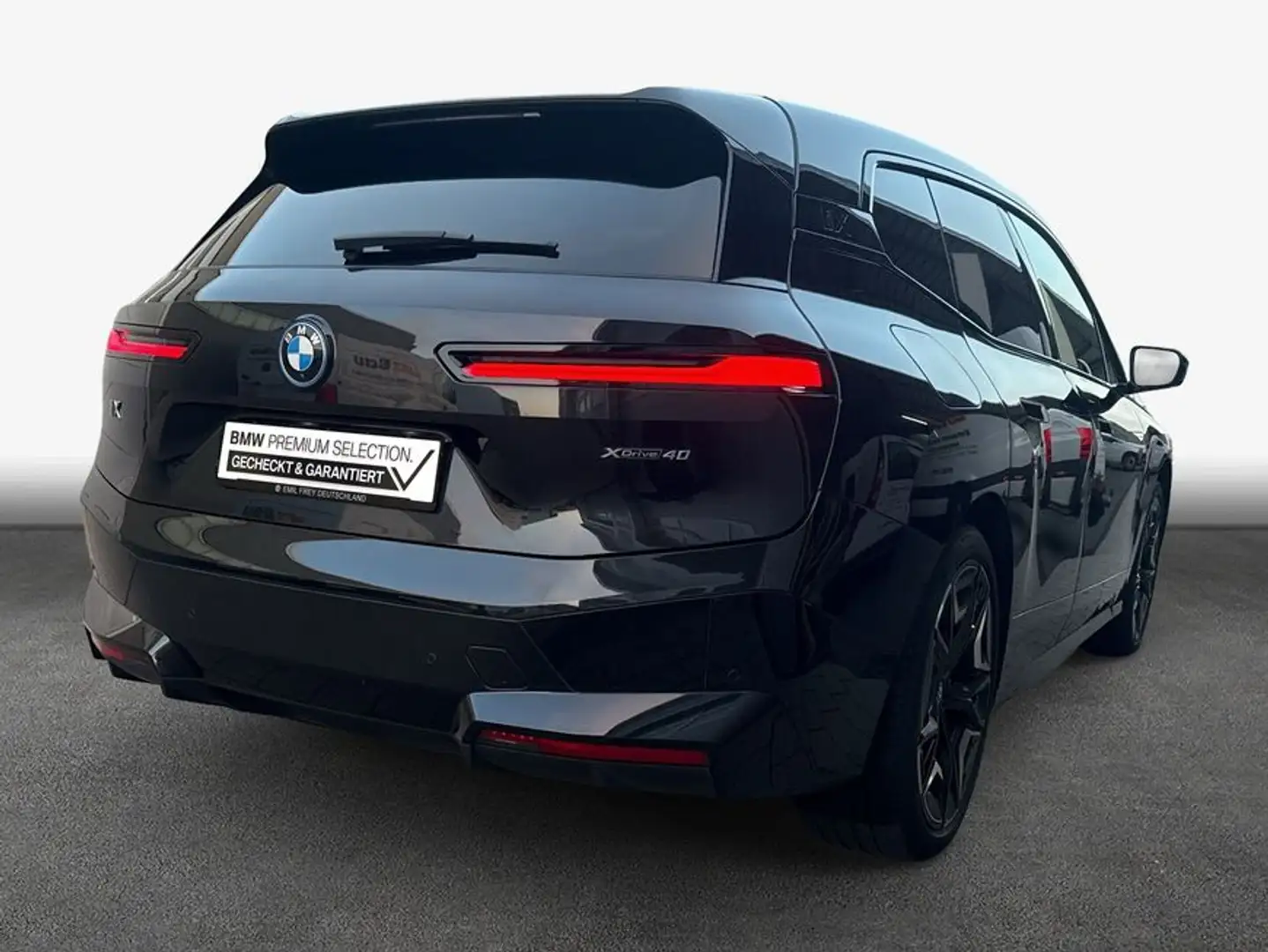 BMW iX xDrive40 Pano AHK Laser Harman Kardon Schwarz - 2