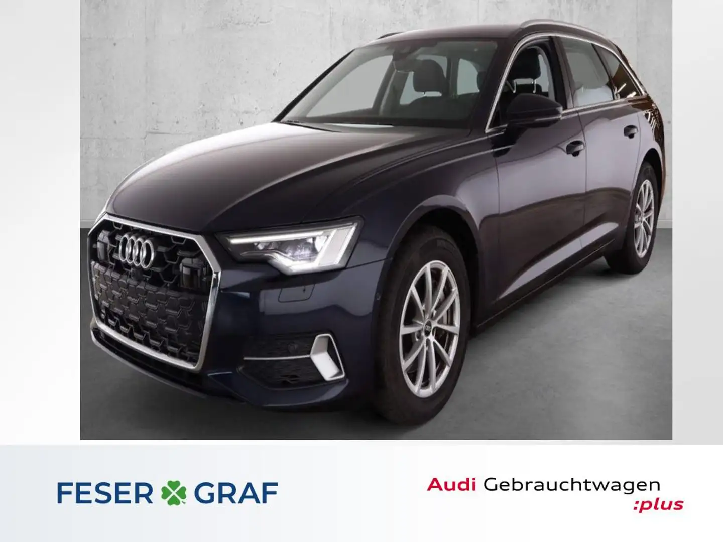 Audi A6 Avant adv 45 TFSI S-tro. +Matrix+AHK+ACC+Sitzbelüf Blau - 1