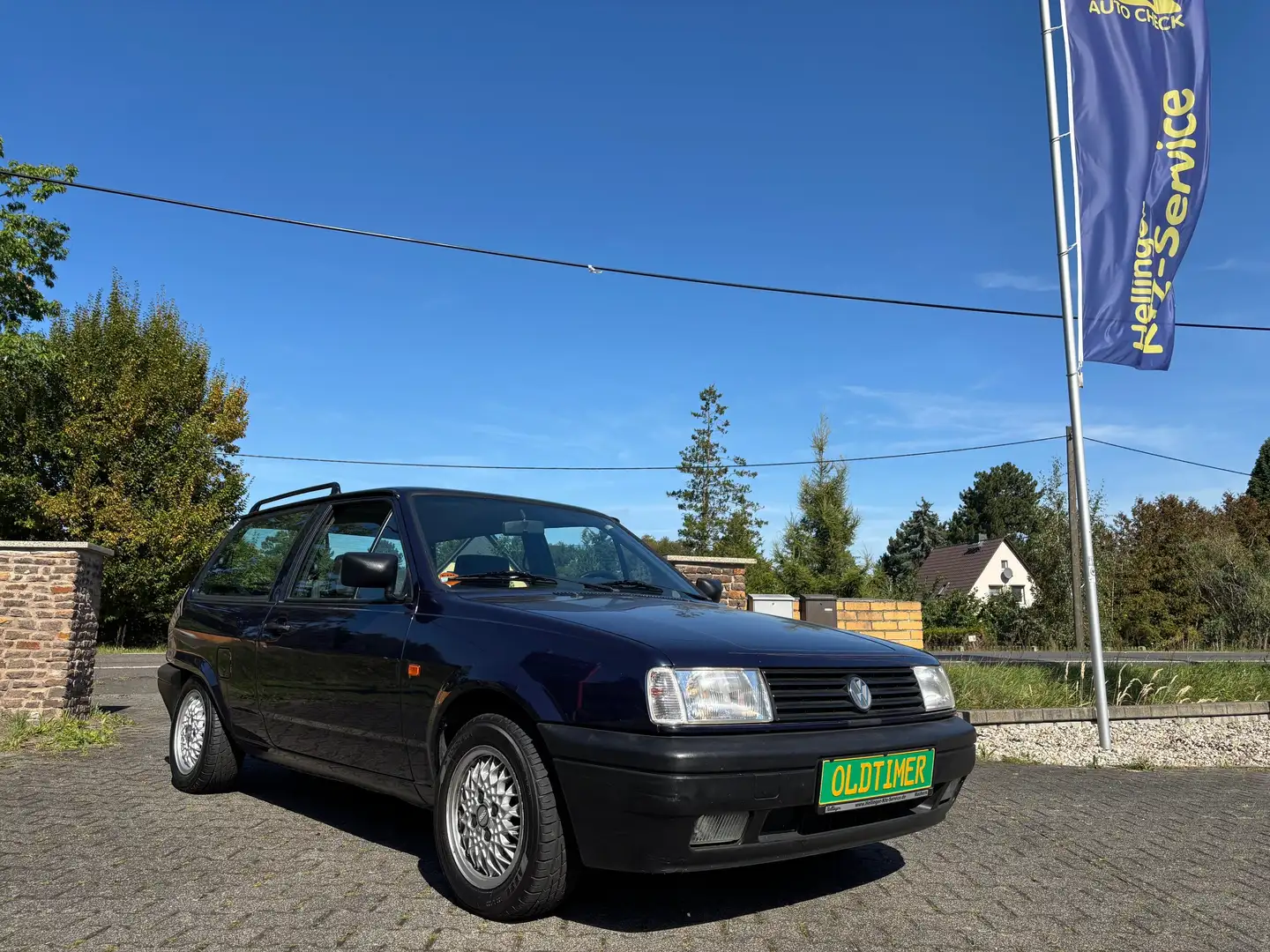 Volkswagen Polo Polo 86C, 2 Vorbesitzer, restaurierter Oldtimer Blau - 2