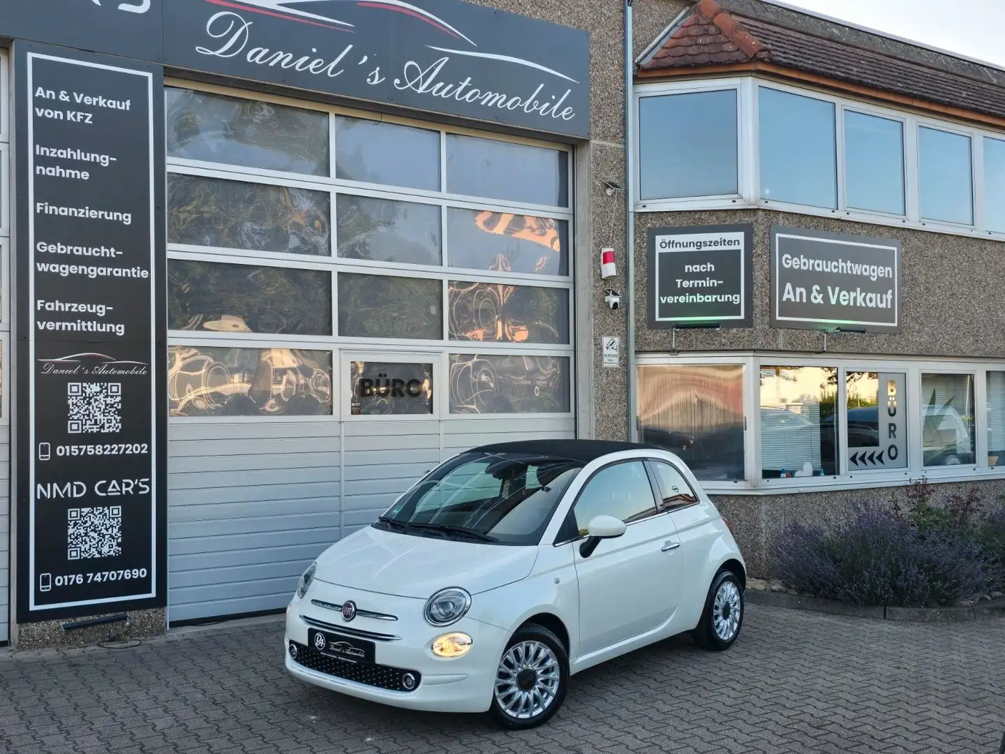 Fiat 500 Blanc - 1