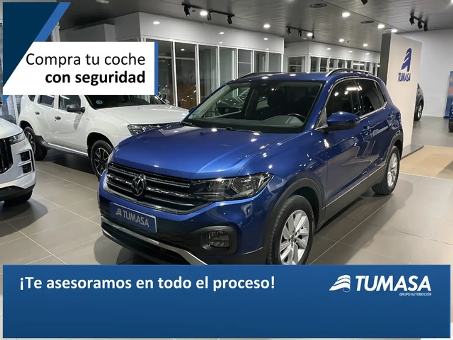 Volkswagen T-Cross 1.0 TSI Advance Blau - 1