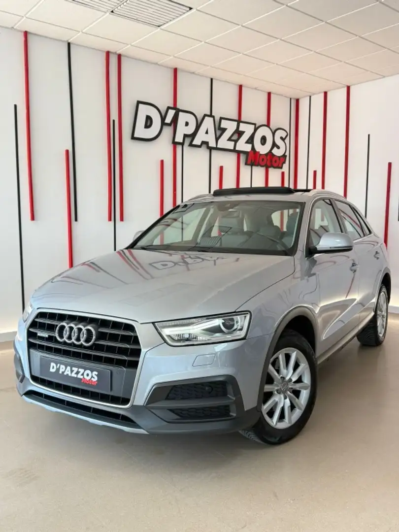 Audi Q3 2.0TDI Sport edition quattro S tronic 110kW Gris - 1