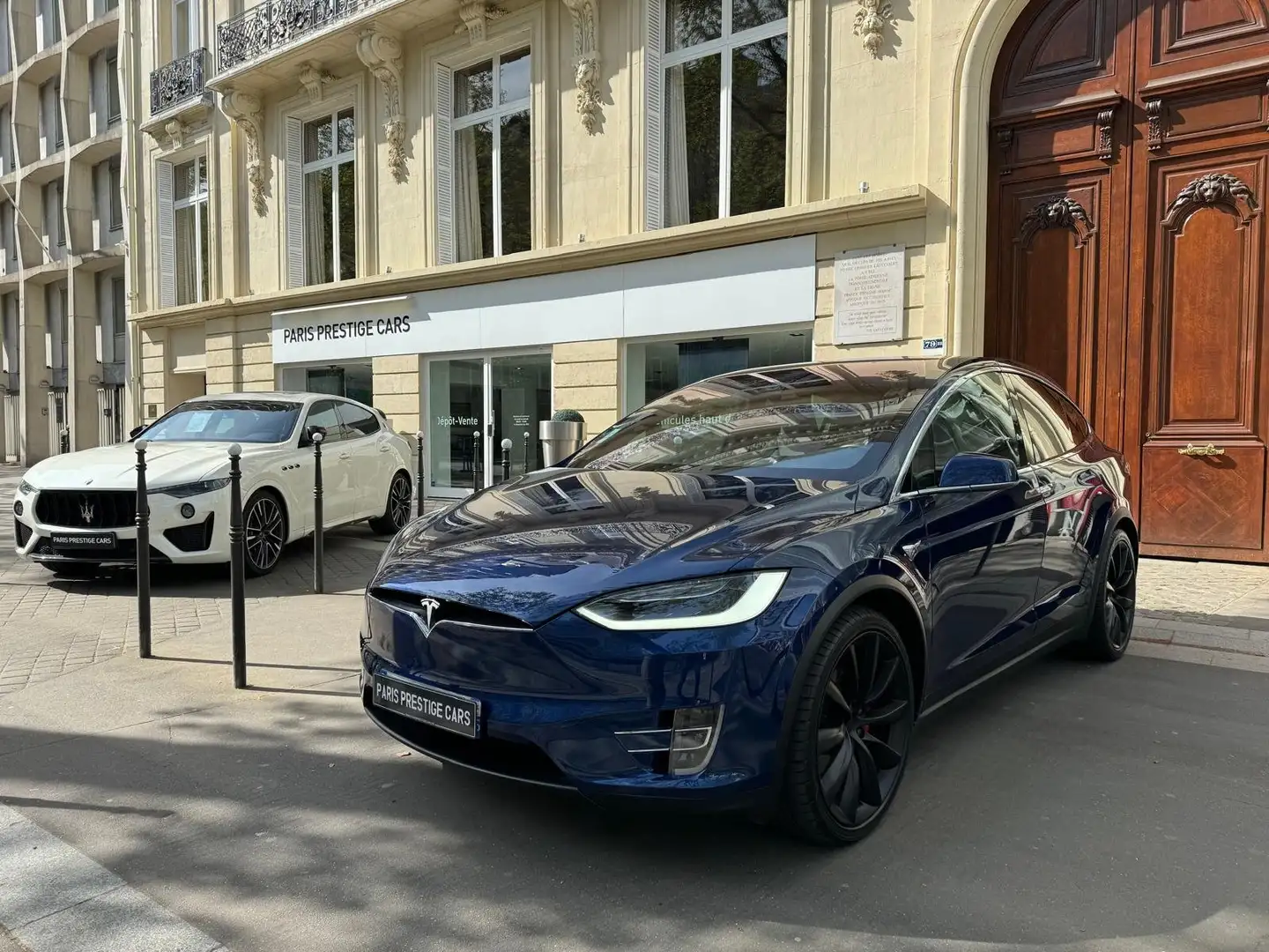 Tesla Model X P100D KWH DUAL MOTOR 6PL Kék - 1