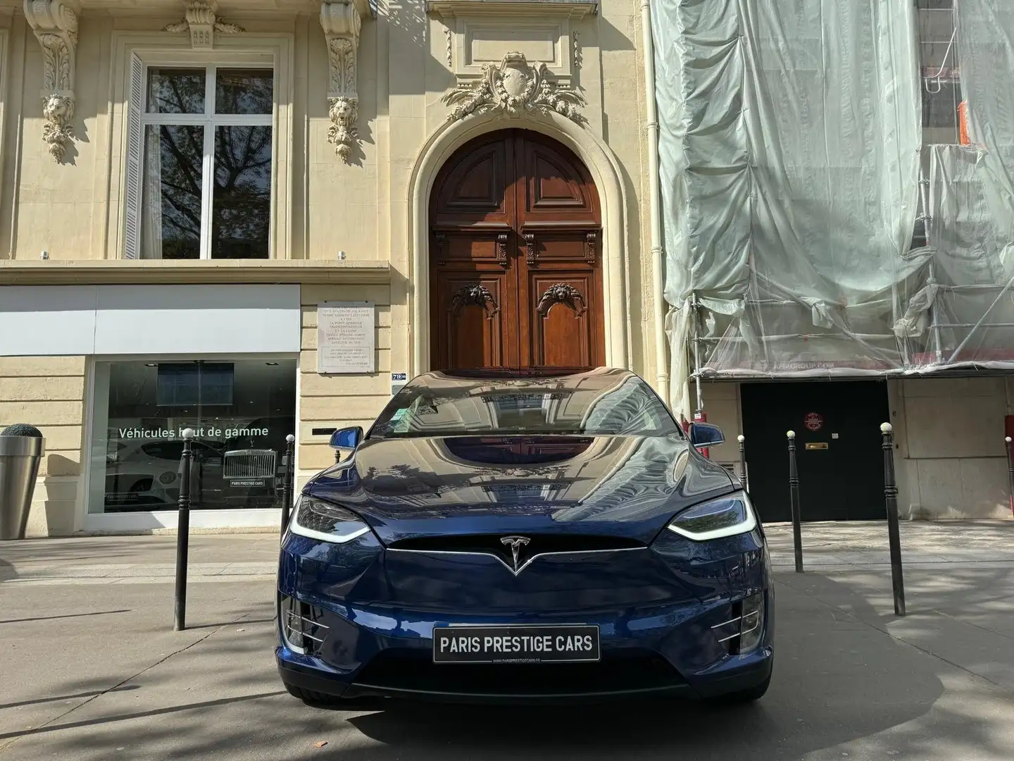 Tesla Model X P100D KWH DUAL MOTOR 6PL Niebieski - 2