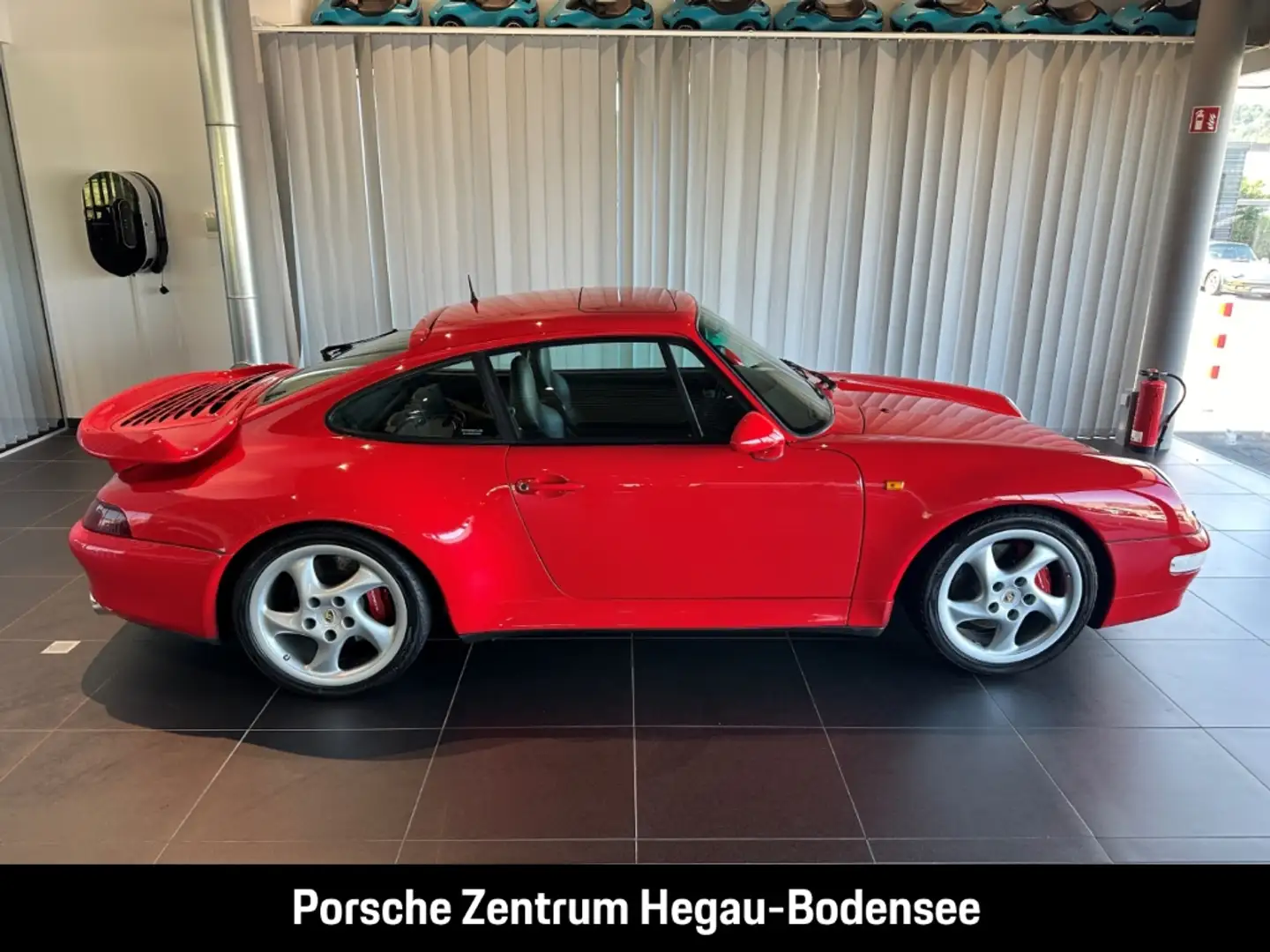 Porsche 993 (911) Turbo/Schiebedach/Klangpaket/Sportauspuff Rot - 2